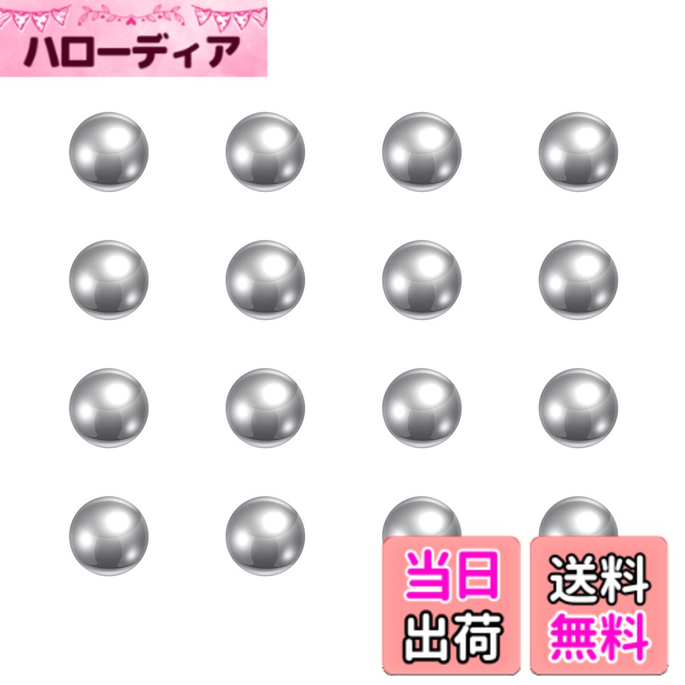 商品情報商品の説明主な仕様 仕様：サイズ：6mm。素材：440Cステンレス鋼。精密グレード：G25。パッケージ：50個xベアリングボール。(サイズについて：誤差：+/- 0.002mm)。素材：440Cステンレス鋼を使用しており、優れた防錆性、耐摩耗性、耐腐食性を備えています。利点：様々なサイズを取り揃えており、様々な応用シーンのニーズを満たしています。お勧め：各サイズのボールは精密に処理され、高精度と滑らかさを持っています。多用途：ベアリング、バルブ、研削、キャスター、ユニバーサルホイール、ローラーコンベア、ワンタッチジョイント、リーマーなどの回転部分の研磨、自動車修理や家庭DIYなど、さまざまな用途に使用できます。
