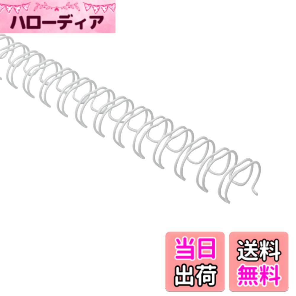 【送料無料】RAYSOONER 製本リング 穴径:8mm、10mm、12mm A4サイズ 100本入 21穴 色：ホワイト、サイズ：12.7mm