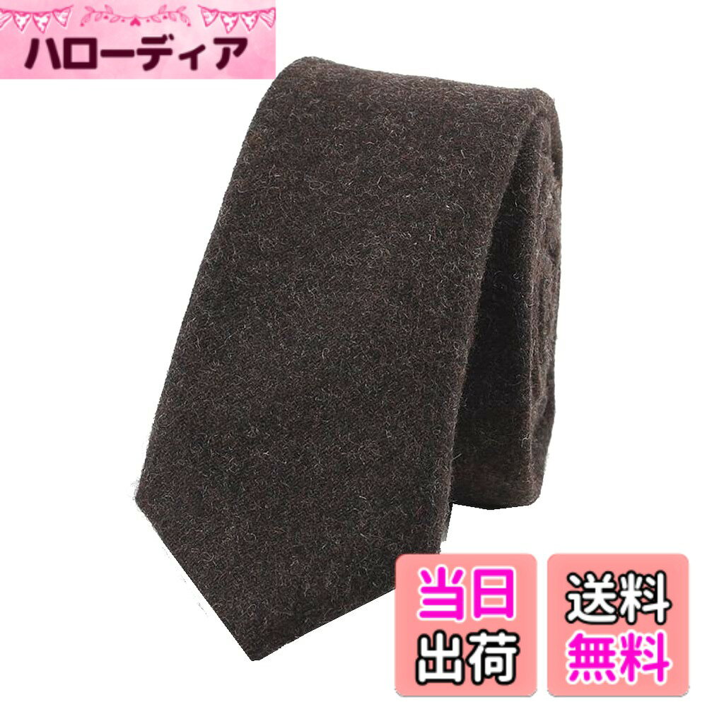 【送料無料】[FASELE] ネクタイ 6CM メンズ コスパ最高 学生 ウールネクタイ スーツ ビジネス 日常 制服 小物 新型 上品さ 通勤 通学 オフィス 多色 スタイリッシュ ファッション ギフト 贈り物 プレゼント 色：WOOL-017、サイズ：長さ約145cm　大剣幅6cm