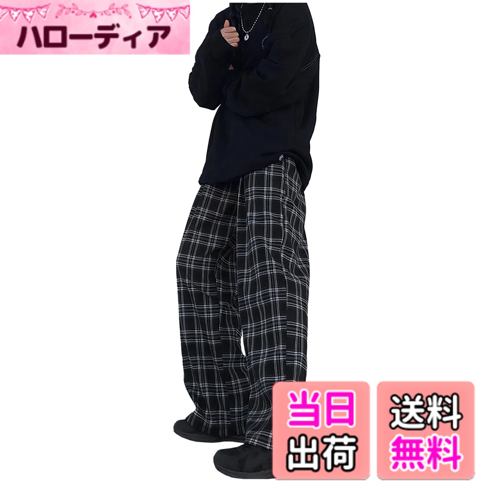 商品情報商品の説明主な仕様 ◆サラッとした風合いの良い程よい厚さの素材を使用したパンツ♪◆チェック柄デザインのボディと少しゆったりとしたゆるめのシルエットが◎♪◆裾がストンとした落ち感のあるイージーパンツ感覚で履けるデザインに♪◆ウエストのゴム使いや少し長めに仕上げた紐使いなどリラックス感のあるパンツに♪◆年中履ける生地感なので、どんなスタイルにも合わせ易いメインのパンツとしてオススメの1枚♪◆ロンTやトレーナー、パーカーなどのトップスなど様々なアウターと合わせても着まわしやすい使い勝手の良い一着♪◆ブラックのカラー展開で、メンズとレディース両方とも着れるのでカップルコーデ、友達同士のペアコーデにおすすめ♪ ◆落ち着いたカラーリングの定番チェックパンツ◆秋冬にも生地感と主張し過ぎないカラーでテイストを選ばずコーデが◎♪◆ストリートにも大人っぽくも使える万能な一本♪【サイズ】 【Sサイズ ウエスト(半身):27-41cm 着丈:95cm ヒップ:100cm】 【Mサイズ ウエスト(半身):28-43cm 着丈:95cm ヒップ:105cm】 【Lサイズ ウエスト(半身):29-45cm 着丈:96cm ヒップ:110cm】 【XLサイズ ウエスト(半身):30-47cm 着丈:97cm ヒップ:116cm】 【2XLサイズ ウエスト(半身):31-49cm 着丈:97cm ヒップ:122cm】 【3XLサイズ ウエスト(半身):31-52cm 着丈:98cm ヒップ:128cm】 ※寸法は実物を平置きにて採寸しております。 ※全体に小さめの作りとなっておりますので必ずサイズをご確認下さい。 ※商品タイトル以外の商品・アクセサリー等は含みません。 ※商品仕様が画像に対して一部変更になる場合がございます。