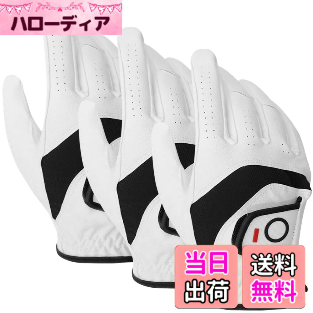 商品情報商品の説明主な仕様 P1.優れた素材の組み合わせ：天然皮革と合成皮革の組み合わせで、優れたフィット感と高耐久性を実現。天然皮革は高級感のある触感と優れたグリップ感を提供し、合成皮革は耐久性と性能を向上させます。brP2.強力グリップ:しっとりとした高級合成皮革と羊革で、強力なグリップ力を発揮。伸縮性のある素材により、幅広い動きが可能で、長時間のラウンド中の疲れを軽減します。brP3.優れた通気性:穿孔デザインにより空気が循環し、汗の溜まりを防ぎ、暑くて湿度の高い状況下でもしっかりとグリップできます。手を涼しく乾燥した状態に保ちます。brP4.優れたフィット感:柔らかく伸縮性に優れた合成皮革とニット素材の採用で、グリップ時の手にフィット。素材の組み合わせにより、適切な摩擦力が得られ、スイング中に手がしっかりとクラブに固定されます。滑りをなくし、より正確なショットを実現しましょう。brP5.FINGER TENは、より良いスポーツ品を提供することで、スポーツシーンを支えていくことはもちろん、 スポーツの価値を活用した商品やサービスを開発し、日常生活にもその価値を積極的に広めていきます。また、商品について何か質問や問題があれば、いつでも遠慮なくご連絡ください。