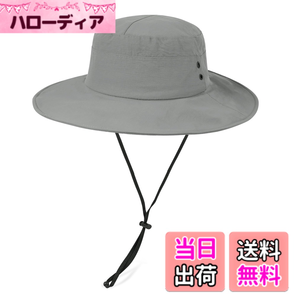 【送料無料】[Geyanuo] サファリハット 夫帽 メンズ レディース 帽子 折りたたみ可...