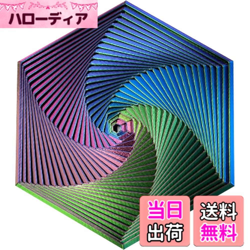 【送料無料】YUWENWストレス解消グッズ フィジェットトイ 耐久性 1個入り フラクタル六角形 集 ...