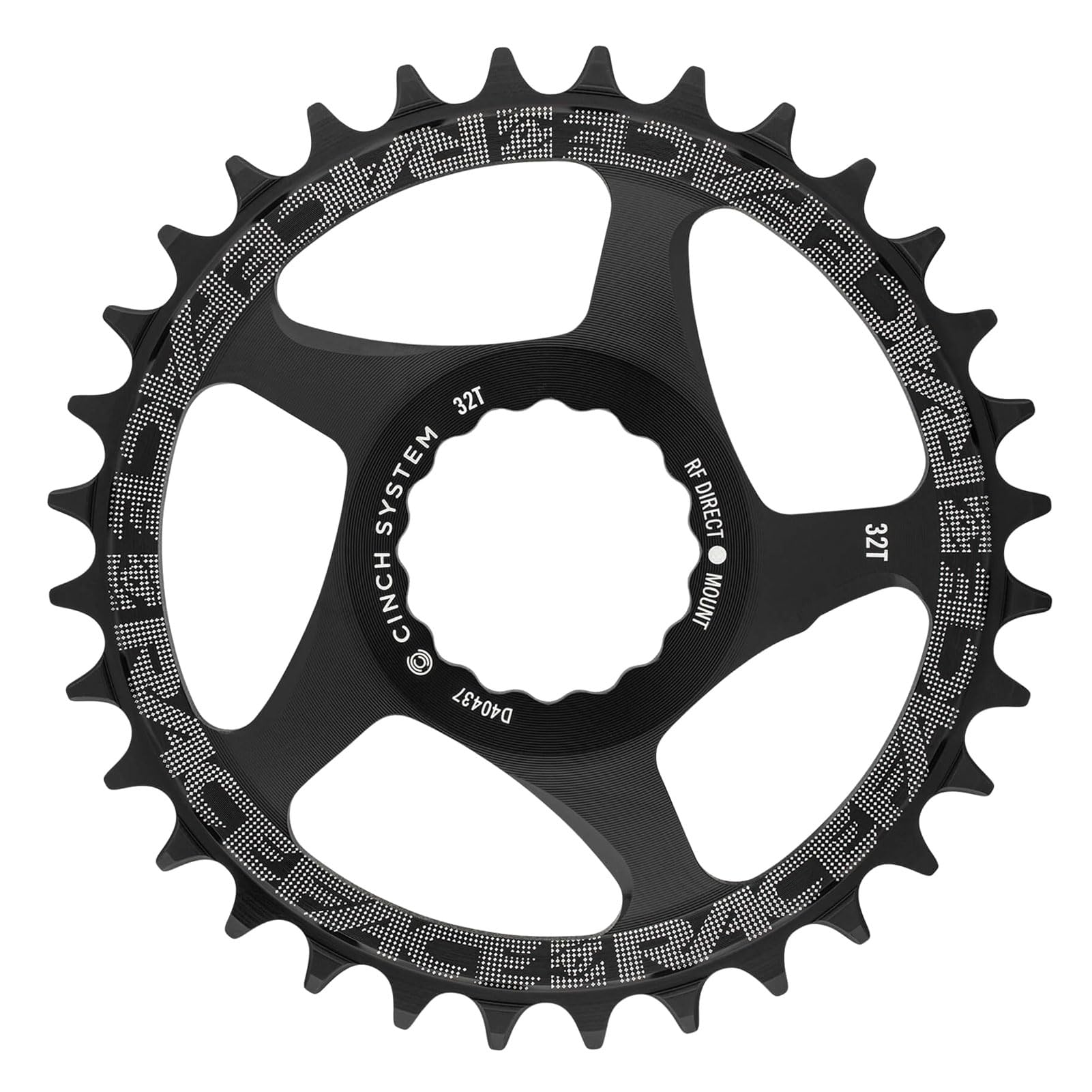 Race Face MTB-Kettenblatt Grn, ダイレクトマウント, シンチ, 10/11/12-Fach 色：ブラック、サイズ：小