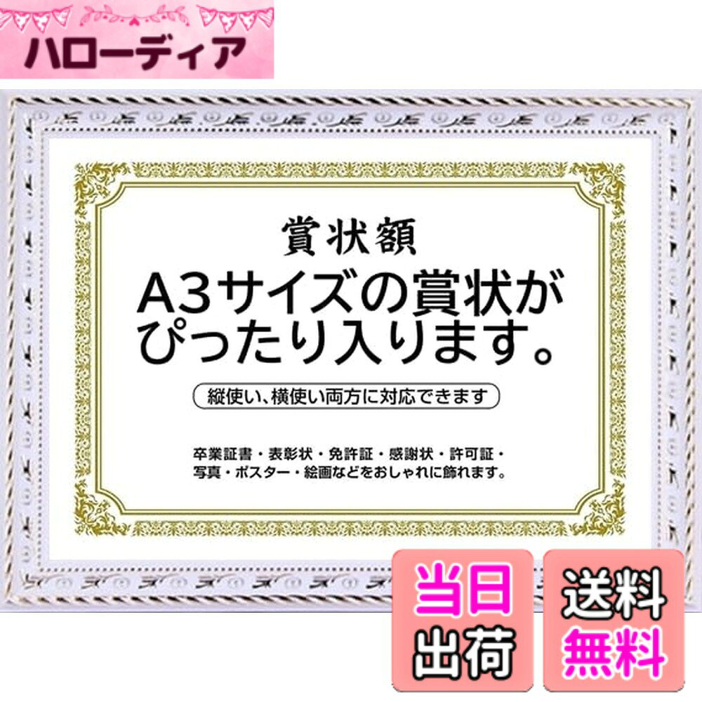 【送料無料】賞状額縁 高級 フォトフレーム 写真入れ 写真立て A4・A3サイズ 壁掛...