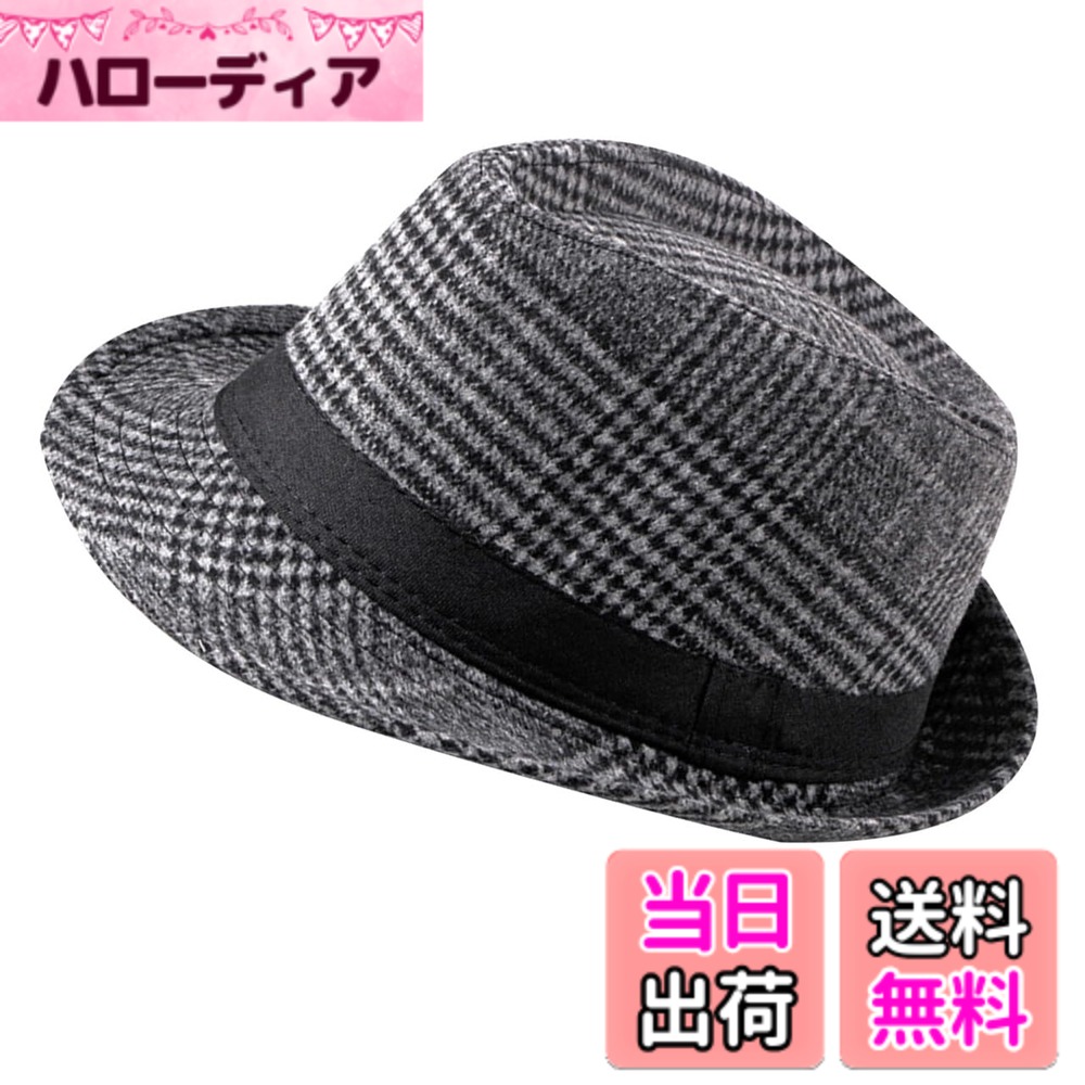 【送料無料】[バズ セレクション] クラシック グレンチェック ハット 帽子 ヴィン...