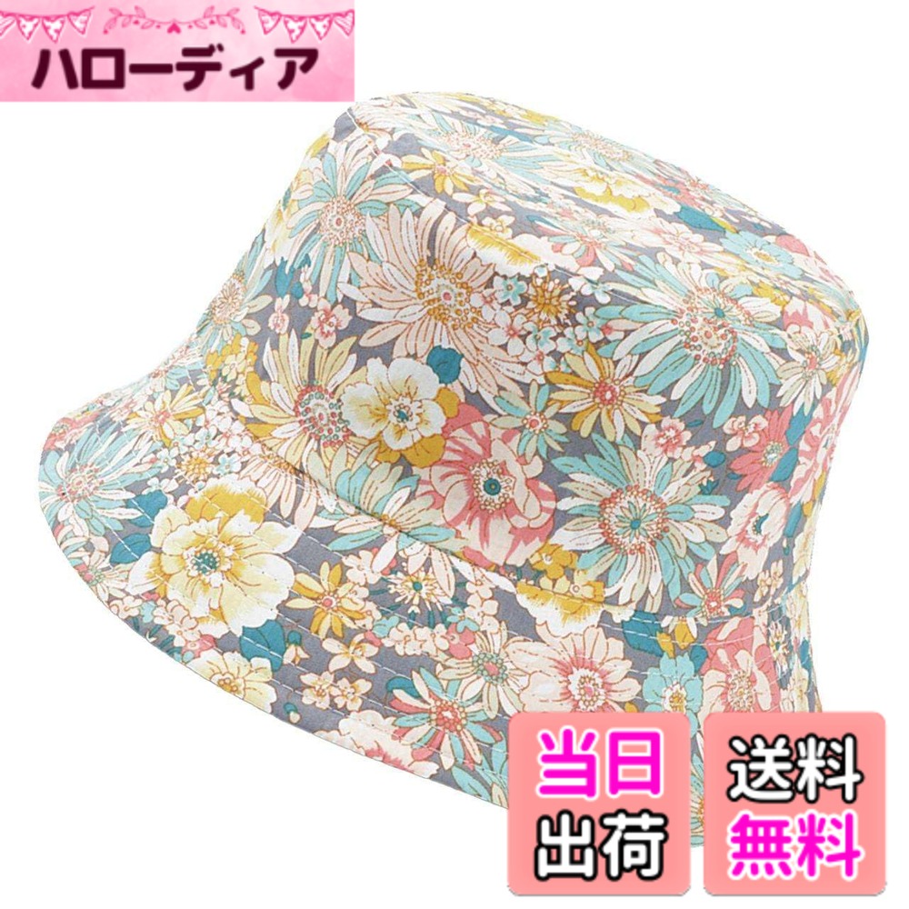 【送料無料】[バズ セレクション] ハット 帽子 フラワー おしゃれ かわいい 旅行 ...