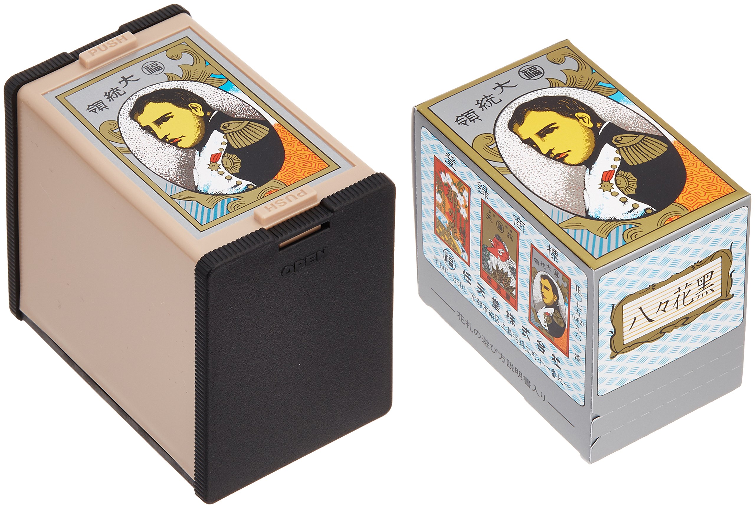 【送料無料】任天堂 花札 TABLETOP_GAME 色：ブラック、サイズ：6.5 x 4.3 x 5.8 cm