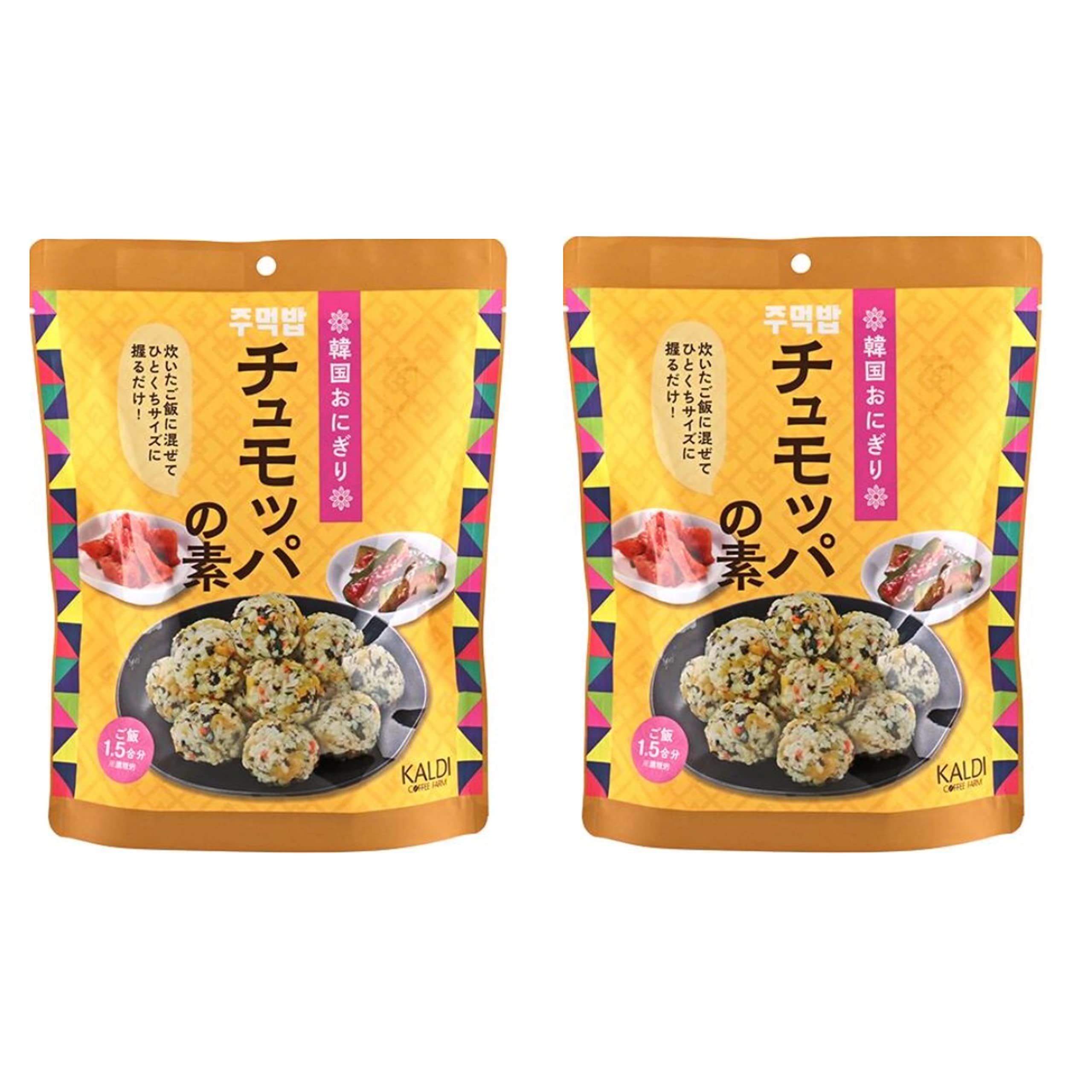 【送料無料】KALDI チュモッパの素（韓国おにぎり）　85gx2袋