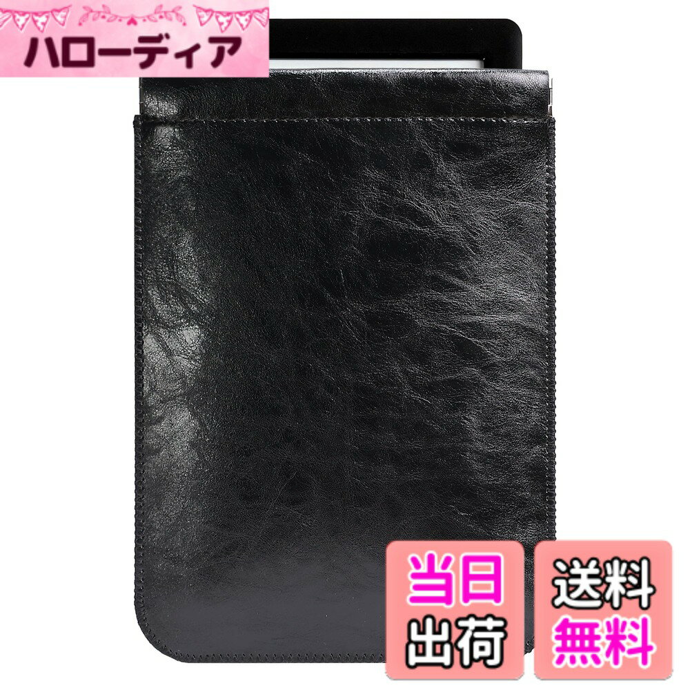【送料無料】CM Tech 第12世代 Kindle Paperwhite レザーケース 第11世代 Kindle スリーブ 自動閉め 薄型 超軽量 Kobo PUレザーカバー Kindle 第10世代 第9世代 第8世代 第7世代 Kindle Oasis 全保護合皮ケース 色：ブラック サイズ：Oasis Kindle