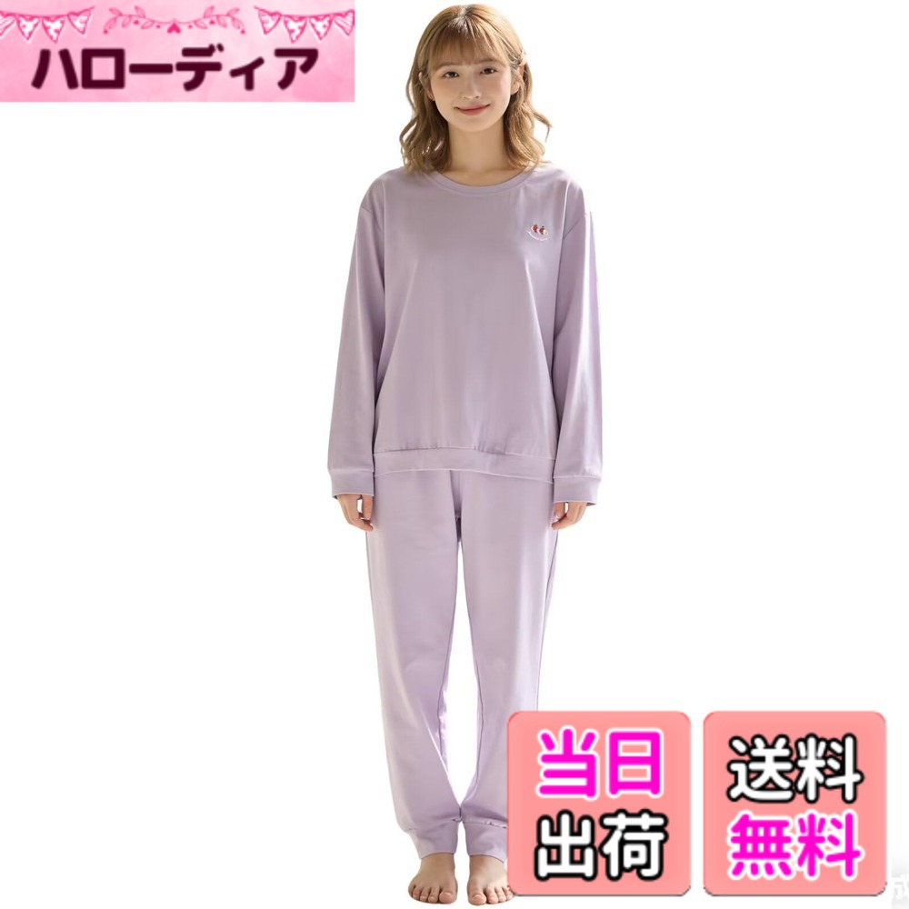 商品情報商品の説明主な仕様 推奨温度：10度-27度 / 春・秋に最適革新素材：こちらのパジャマは95%コットン+5％ポリウレタン素材を採用しています。オールコットン素材と比べて吸水性や耐摩耗性に優れ、肌触りも良好です。 綿素材の比率が高いため、オールコットン素材と同じような柔らかな触感を保ちつつ、5％のポリウレタン含有により、コットン素材特有の「シワになりやすい」「伸縮性に乏しい」「洗濯による変形」といった課題を改善しています。 さらに、コットン素材の含有率が高いため、寝心地が良く、快眠効果が期待できます。薄手生地：肌に優しく薄い素材を採用して、良い触感で着心地良いです。薄手生地なので、優れた通気性と吸水性が兼ね備えて、寝汗にも対応して、寝る時に爽やかを保ち、寝心地よいです。春夏秋に適用：普通の春秋に向けのパジャマより、こちらは女性用の長袖と長ズボンのパジャマセットです。クルーネックのタイプで、ボタンなしのは気楽にしています。薄生地なので、夏でエアコンが涼しいを感じの人にも適用です。ボトムスにはポケット付けて、携帯、カギなど小物を入れるのは方便です。適用者：20代、30代、40代、50代の女性が適用して、すべてM、L、XL、2XL、四つのサイズが選択できます。詳しいサイズの説明と推奨にはサイズ表記にご覧ください。