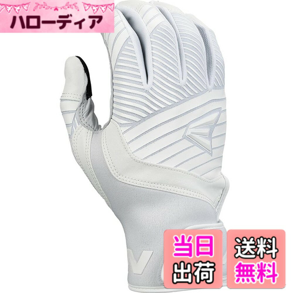 【送料無料】イーストン（EASTON) 野球用 バッテ 手袋 バッティンググラブ ウォークオフ バッティンググラブ WO25BG 色：ホワイト、サイズ：USA M