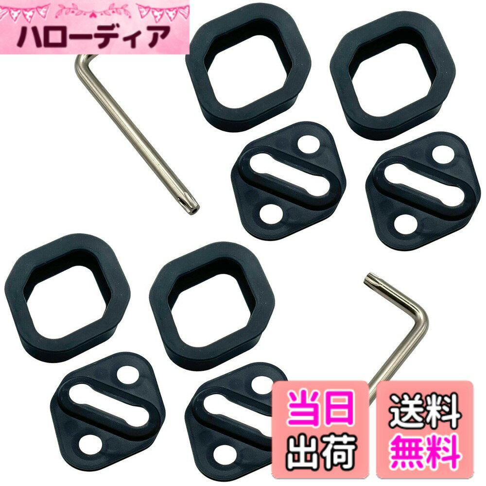 【送料無料】MARUHADO ドアストライカー カバー ドアスタビライザー トヨタ ゴム製 異音軽減 アルファード ヴェルファイア ノア ヴォクシー 対応 色：ブラック