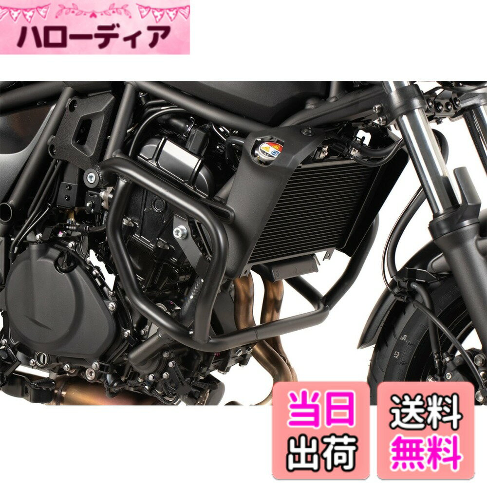 【送料無料】ヘプコ&ベッカー(Hepco&Becker) エンジンガード 車種専用 Eliminator500/400/SE(24-25) ブラック 1セット 5012552-0001 色：ブラック