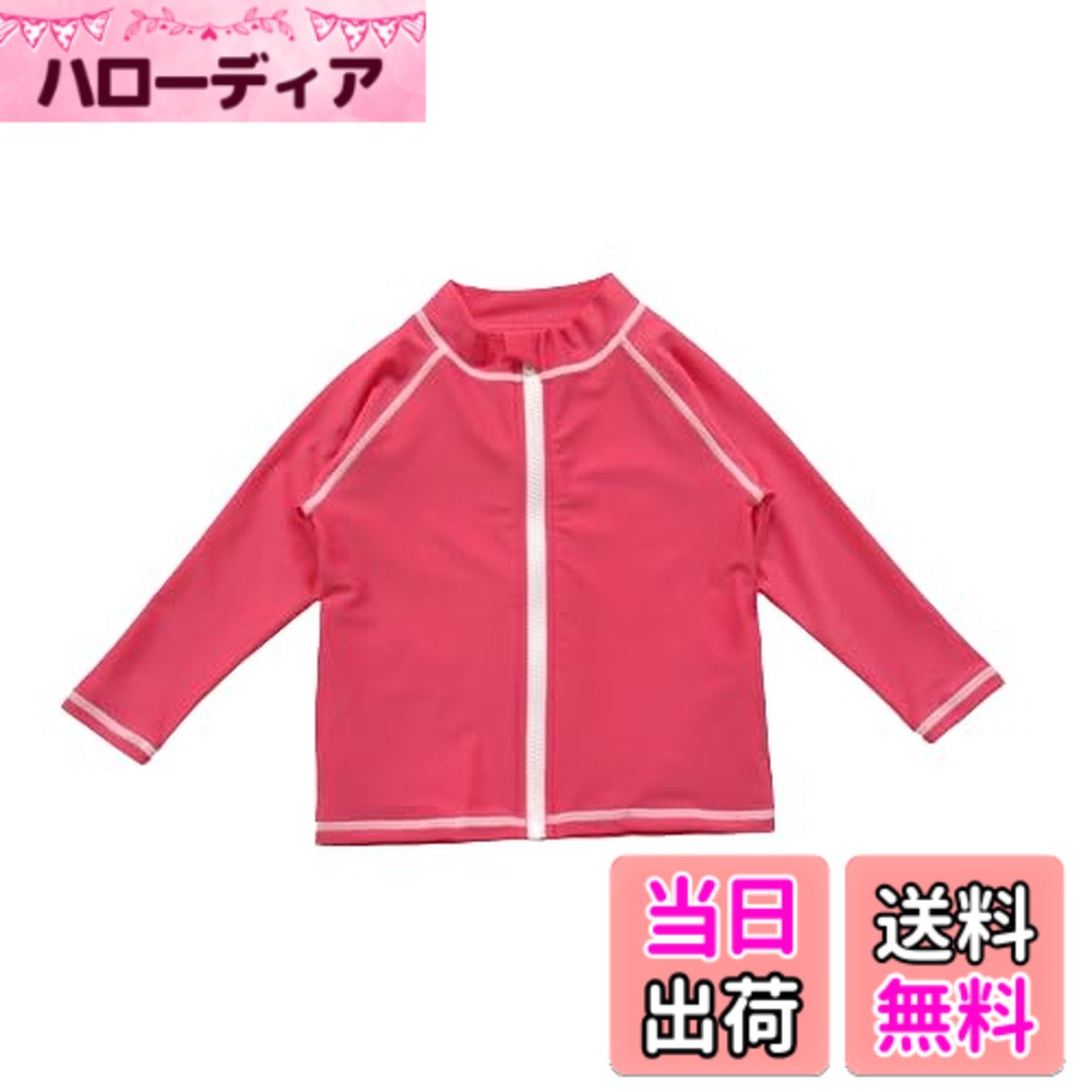商品情報商品の説明説明 ○セット内容：ラッシュガード※トップスのみの販売でございます。モデルが着用しているパンツはセットではございません。 ○紫外線から肌を守ってくれるラッシュガード。一人でも着替えやすいファスナータイプです。主な仕様 ○セット内容：ラッシュガード※トップスのみの販売でございます。モデルが着用しているパンツはセットではございません。○紫外線から肌を守ってくれるラッシュガード。一人でも着替えやすいファスナータイプです。○日焼け止めクリームがお肌に合わないデリケートなお子さんにもおすすめです。プールではもちろん、スポーツやアウトドアシーンでも使える水陸両用モデル。吸汗速乾素材で濡れてもすぐに乾きます。○シンプルなデザインをで触りのよい柔らかい生地を使用。弾力があり、伸縮性に優れています。○首元までしっかりとカバーしてくれます。お子さんの成長に合わせて110-160cmまでの豊富なサイズ展開。○Sizeは商品画像を参考にお願い致します。 ※サイズは平置き測定の為、多少の誤差はご了承くださいませ。 ※モデル身長：108cm、着用サイズ:120cmbr○【お手入れ方法】真水ですすぎ洗いをしてから中性洗剤で軽く押し洗いをしてよくすすいで下さい。直射日光を避け、風通しのよい所で陰干して下さい。洗濯機、乾燥機、アイロン、熱湯のご使用はお避け下さい。