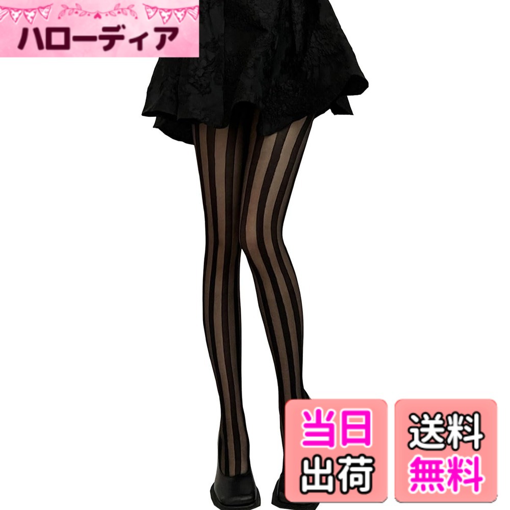 【送料無料】[Viktrui] レディースストッキング レースタイツ可愛い網タイツ ロリター小物 透かしメッシュ生地春夏 …