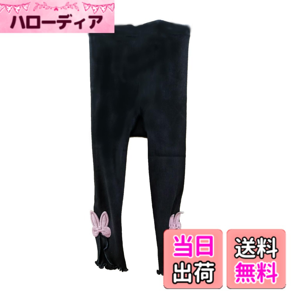 【送料無料】[VOKLLIYU] キッズ タイツ 女の子 レギンスパンツ 長ズボン ストッキング 子ども用フォーマルタイツ ジュニア タイツ 子供用タイツ 可愛い 結婚式 発表会 子供ドレス用 90-145cm 色：1/ ブラック、サイズ：M