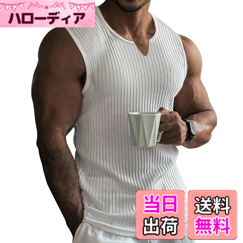 【送料無料】[KULIXI] タンクトップ メンズ トレーニング ノースリーブ ボディビル...