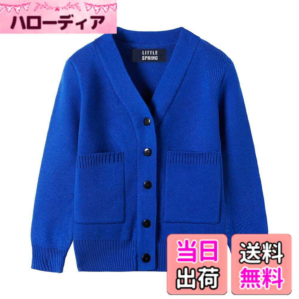 【送料無料】[LSMUDKINGDOM] カーディガン キッズ 男の子 スクール Vネック ニット  ...