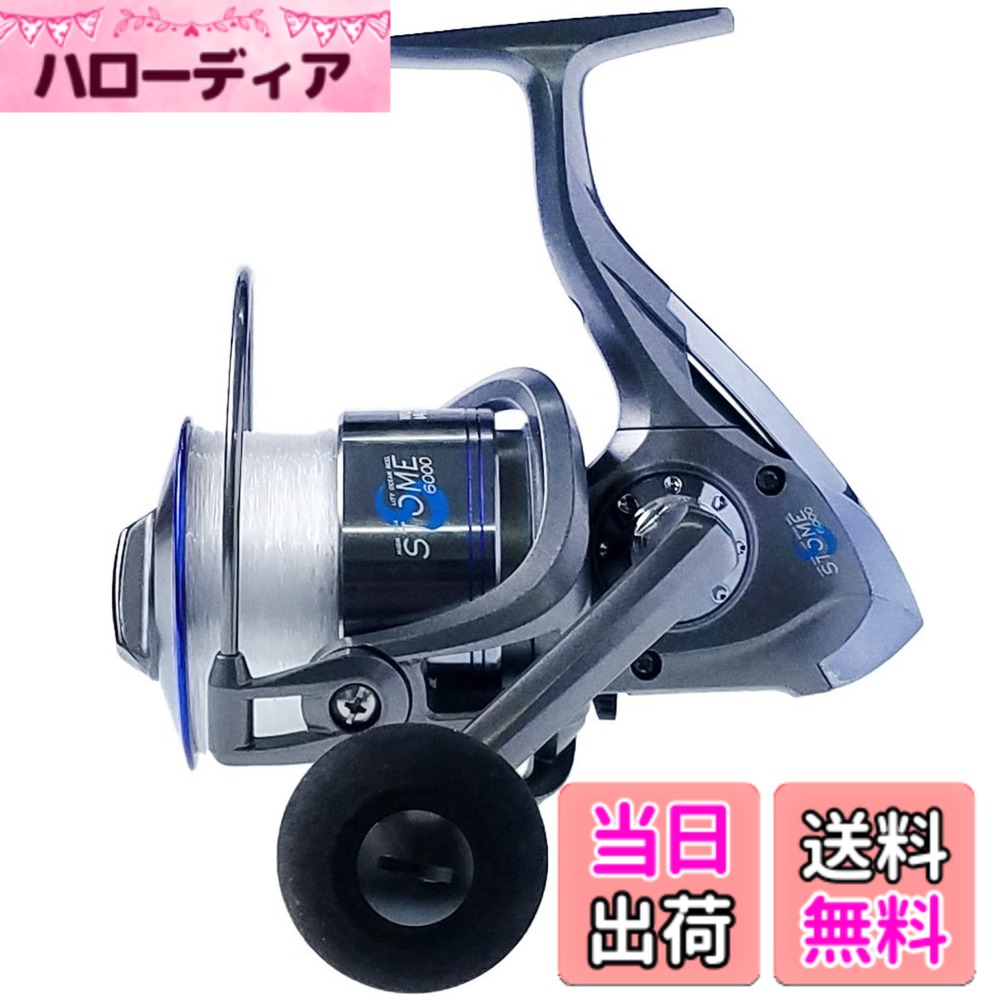 【送料無料】ライズウェイ(Riseway) スピニングリール STORM(ストーム) 6000 8号-200m糸付き サイズ：6000