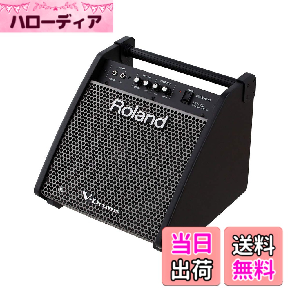 Roland ローランド パーソナルモニター PM-100 モニタースピーカー 最大出力80W コンパクト V-Drums