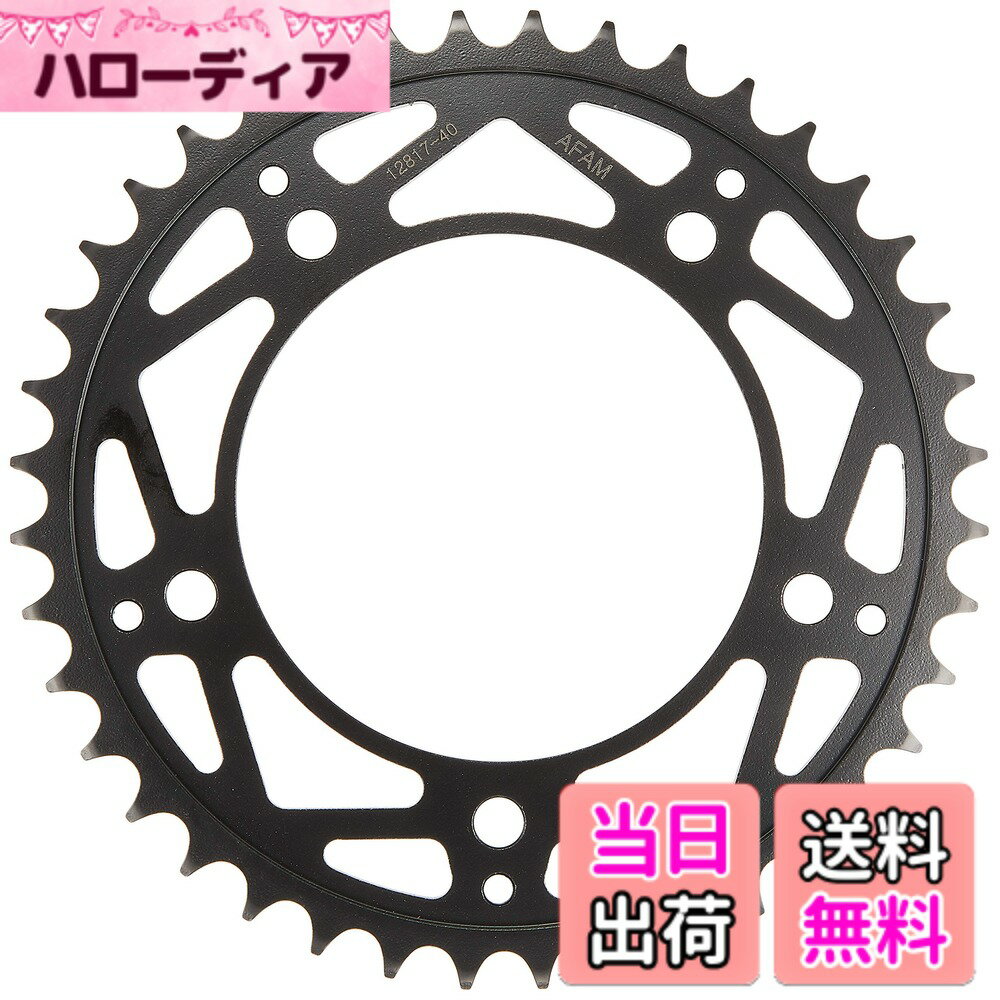 Afam - 【送料無料】AFAM(アファム) リアスプロケット 520コンバート用 スチール ブラック 12817-40 YZF-R1(15) YZF-R1M(15) 12817-40