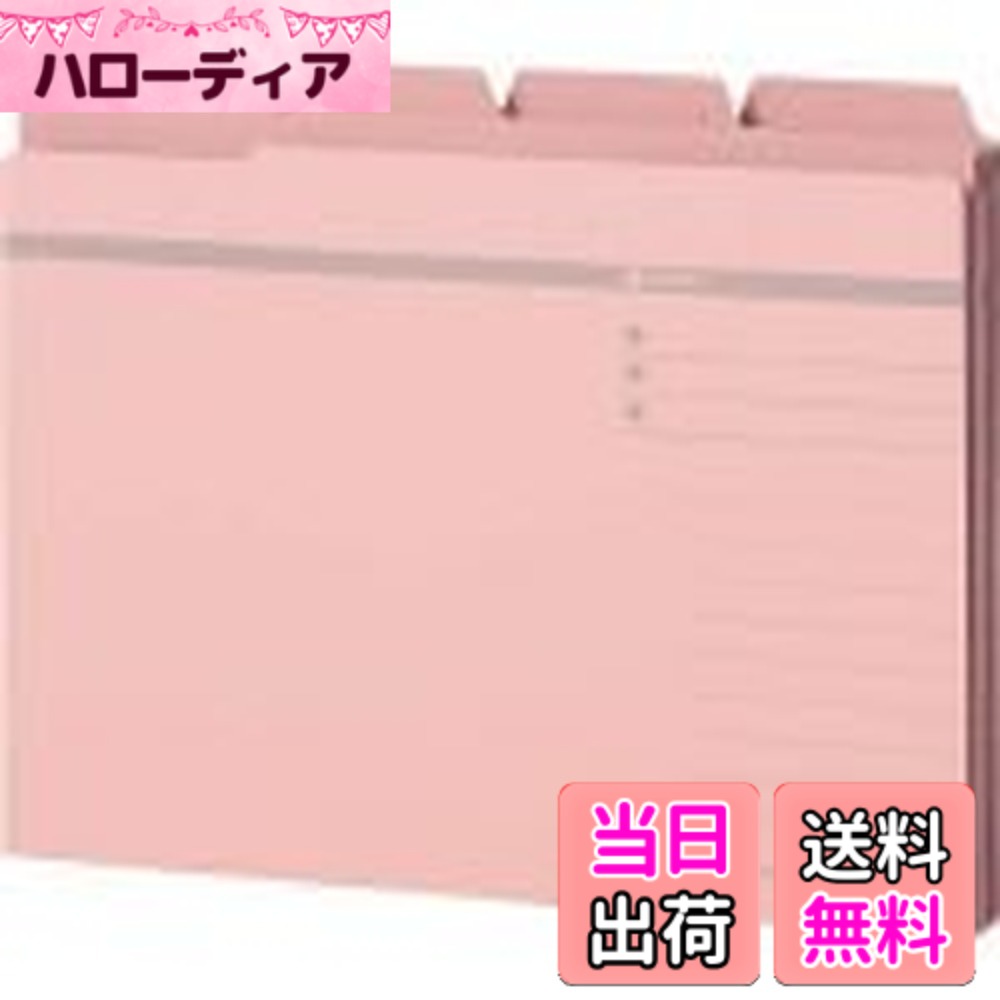 ライオン事務器 カットフォルダー FILE_FOLDER 色：ピンク