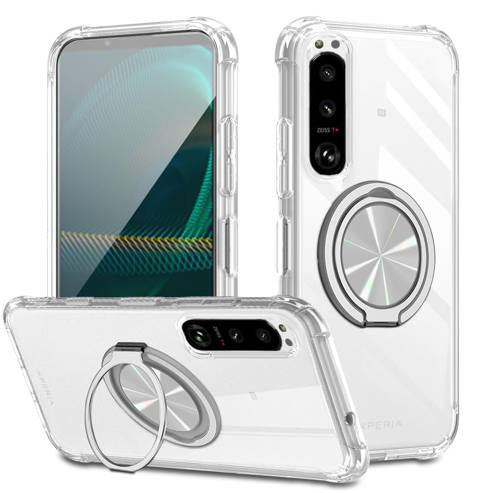 【送料無料】Xiaomi POCO F6 Pro ケース 360°回転スタンド リング付き カバー スタ...