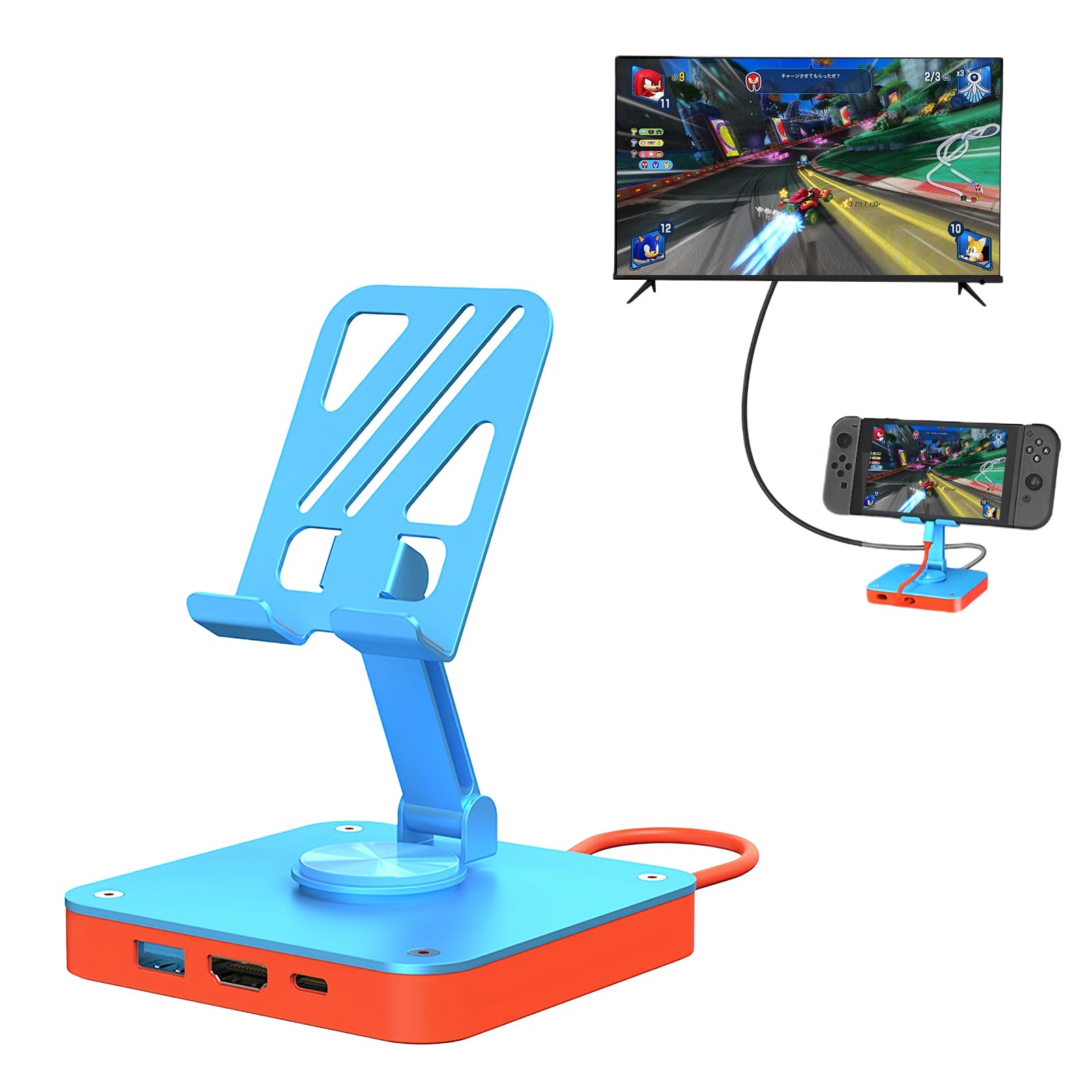 【送料無料】Switch 2用ドック 充電スタンド【新登場-カバーの取り外し不要】Lwuck...