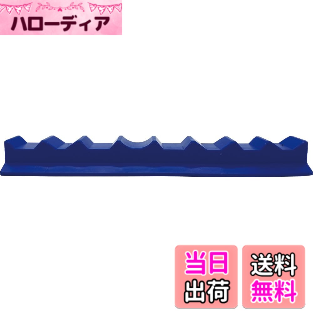 商品情報商品の説明●シリコン製ですので対象を傷つけず、あらゆるシーンでお使いいただけます。アウトドア・キッチンなどでもお使いいただけます。※磁力が強力なため、磁気の影響を受けやすい機器類の近くで使用しないでください。 ●※レールは非常に強いマグネットなので、指等を挟まないよう注意してください。主な仕様 マグネット数：8枚、カバー材質：シリコンゴム、マグネット材質：ネオジム磁石色：青、全長(mm)：211、ポケット数：8、質量(g)：220、ポケットサイズ：9/32インチ（7mm）、7/16インチ（11mm）、23/64インチ（9mm）、35/64インチ（14mm）、57/64インチ（22.8mm）、37/64インチ（ 14.5 mm)、7/32 インチ (5.5 mm)、17/32 インチ (13.25 mm)フレキシブルタイプのマグネットツールホルダーです。超強力な磁力を持つ8つのポケットはあらゆる工具を保持します。平面だけでなく曲がったところにもぴったりフィットします。