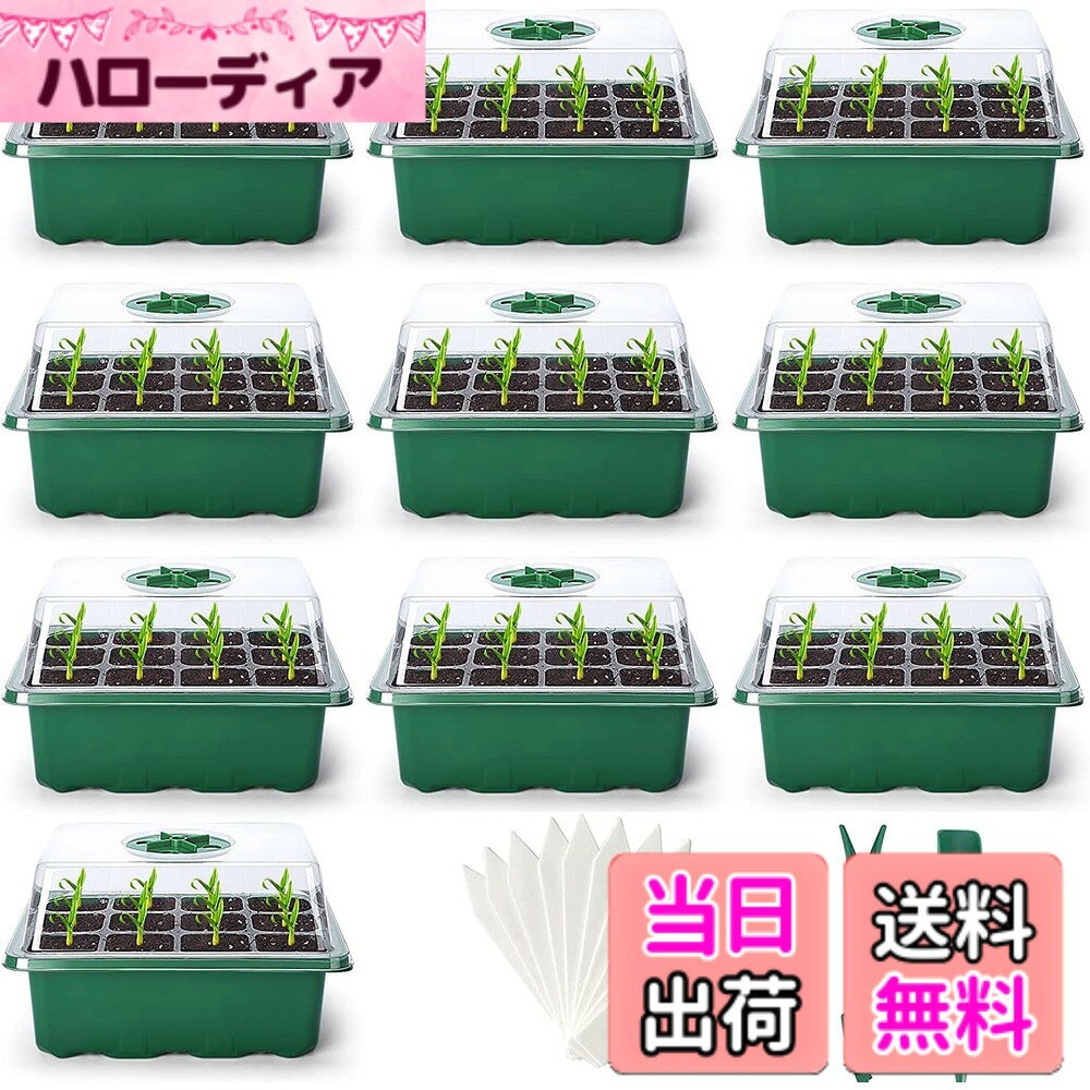 【送料無料】育苗ポット 色：グリーン、サイズ：小