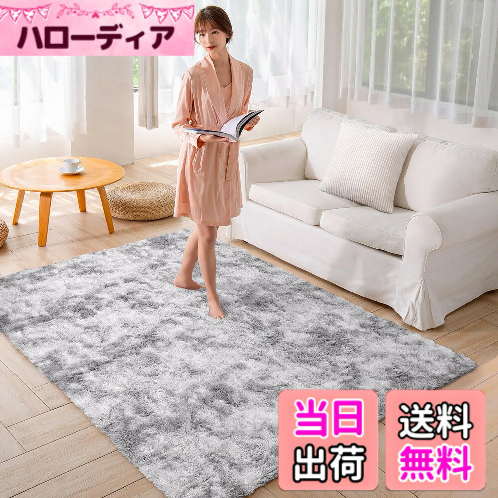 【送料無料】Beddiny カーペット ラグ ホットカーペット 色：ライトグレー、サイズ：120x160cm