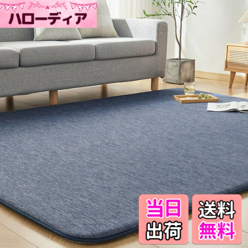 商品情報商品の説明主な仕様 【新感覚！冷感極厚30mmラグ】表面には高機能の接触冷感ナイロン素材を採用。熱伝導率が高いため、肌に触れた瞬間にひんやり感を実感できます。さらに極厚30mmのウレタンがもっちりと体を包み込み、冷感とクッション性の相乗効果で、夏の蒸し暑い日でもサラッと快適に過ごせます。【もちもち包み込む極厚30mm】極厚30mmの高反発ウレタンが体圧をふんわり分散。肘やお尻への負担を軽減し、底付き感ゼロの快適な座り心地・寝心地を実現。体圧を均一に分散するから、長時間でも痛くなりにくい。もちもちの感触で、まるで雲の上のような極上のくつろぎ体験をお届けします。【高品質グレーウレタン】高品質グレーウレタンは、経年変化による黄ばみが目立ちにくく、長く美観を保ちます。さらに抗菌・防臭加工で雑菌の繁殖を抑え、清潔な状態が持続。へたりにくい高耐久設計だから、形状を保ちながら長期間快適にご使用いただけます。防ダニ・低ホルムにも配慮した、家族にも安心な仕様です。【毛足なしでお手入れ簡単】毛足のない生地だから、汚れてもサッとお手入れ簡単。飲み物をこぼしても粘着クリーナーや濡れ布巾でさっと拭くだけ。食べカスやほこりも絡まりにくく、掃除機かけもスムーズに行えます。お手入れラクラク、毎日の掃除がもっと気軽になります。【滑り止め・防音効果抜群】ラグの裏面には高密度ドット状の滑り止め加工を施し、床面をしっかりキャッチ。小さなお子様やペットが走り回ってもラグがずれにくく安心です。同時に、極厚30mmのウレタン層が足音や物の落下音、ペットの走る音、家具の移動音などを効果的に吸収。集合住宅でも階下への騒音が気になる方に嬉しい防音効果を発揮します。