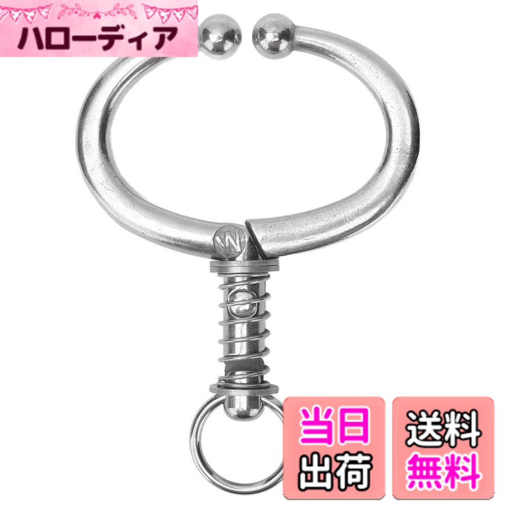 商品情報商品の説明1.【パンチレス】軽量でパンチがなく、牛の鼻に装着しても牛に負担がかかりません。 2. 【安心してご使用いただけます】左右のアゴは球状になっており、牛にダメージを与えず、使いやすく安心してご使用いただけます。 3． [スプリング付き] 操作を容易にするために、ブルノーズクランプはスプリング式タイプで、実用的な農業アクセサリーです。 4. [耐久性のある素材]高品質のステンレス鋼素材で作られており、防錆、耐腐食、強くて耐久性があります。 5. [幅広い用途] この牛の鼻クランプは乳牛や雄牛に非常に適しており、農場の繁殖に広く使用されています。 仕様: アイテムタイプ:牛の鼻リング 材質:ステンレス鋼 用途:牛、乳牛 重量:約30g。 158g-236g / 5.6オンス-8.3オンス パッケージ一覧: 牛鼻リング1個主な仕様 安心してご使用いただけます 左右のアゴは球面になっており、牛にダメージを与えにくく、使いやすく安心してご使用いただけます。スプリング付き 操作を容易にするため、ブルノーズクランプはスプリング式タイプで、実用的な農業用アクセサリーです。耐久性のある素材高品質のステンレス鋼素材で作られており、防錆、耐腐食、強くて耐久性があります。幅広い用途 この牛鼻クランプは乳牛や雄牛に非常に適しており、農場の繁殖に広く使用されています。調整が簡単：この牛用鼻輪装置はシンプルで使いやすく、牛の大きさや形に合わせて柔軟に調整できます。サイズが大きすぎるか小さすぎるかを心配する必要はなく、さまざまな牛のニーズに適応します。