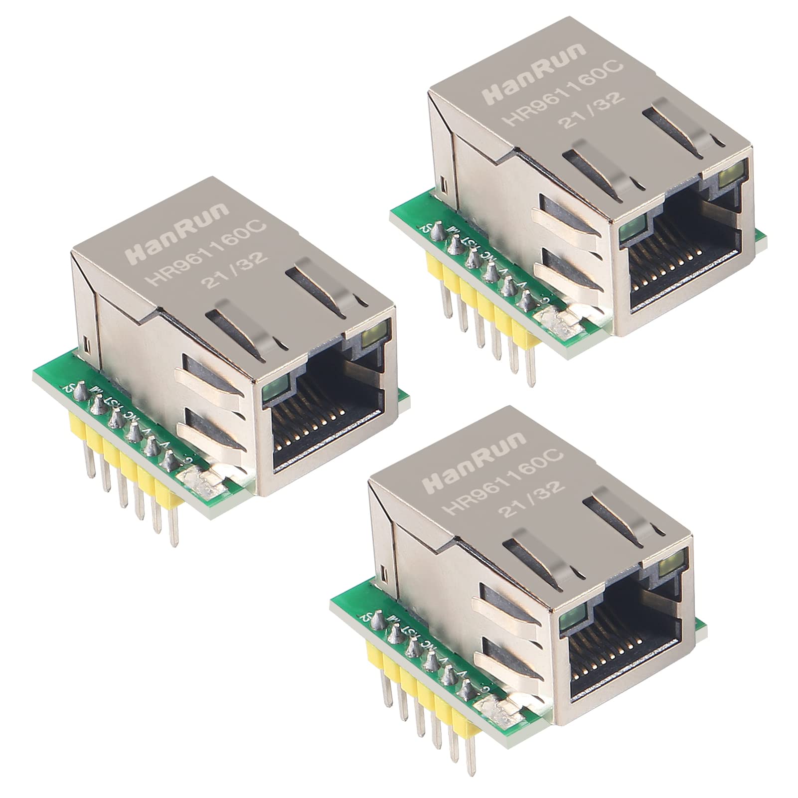【送料無料】ACEIRMC W5500 SPI to LAN イーサネットネットワークモジュール TCP I...