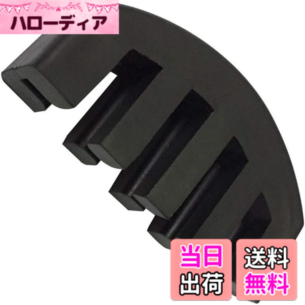 【送料無料】BRIIKPP バイオリン用ミュート ゴム製 4/4 3/4 1/2 1/4 1/8対応 音量30%ダウン 軽量小型 簡単装着 夜間の練習に最適