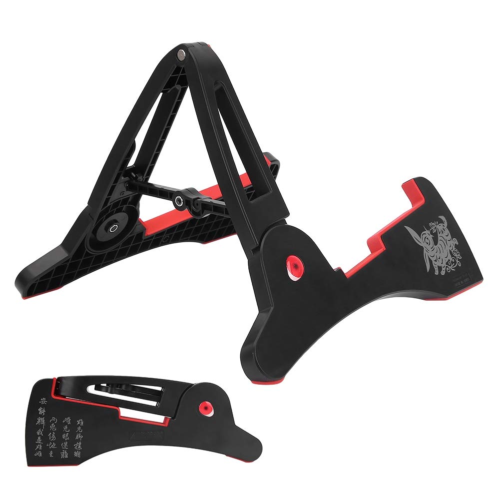 [Free Shipping] Bigking Guitar Stand, Foldable Classic Electric Guitar Stand Frame Support Portable Musical Instrument Accessory