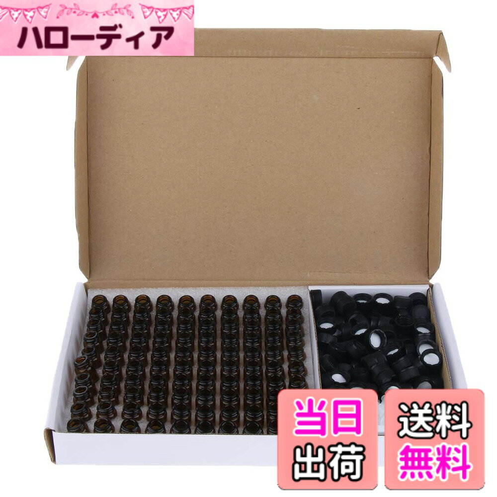 商品情報商品の説明説明 説明: - リデューサーと付きの高耐久性ガラスボトル - ガラスは、精油、香水、試薬、ピル、乾燥品などに最適です。 - 旅行に最適で、便利にあなたの財布に収まります - ガラスはから保護します - 安全で安全で便利な包装 仕様: - 材質：ガラス+ PP - 容量：1ミリ、2ミリ、3ミリ - サイズ：約 - 1ml：2.1x1.4cm / 0.8x0.6インチ、口径：0.6cm / 0.24インチ - 2ml：2.7 x 1.4 cm / 1.1 x 0.6インチ、口径：0.6 cm / 0.24インチ - 3ml：3.3x1.4cm / 1.3x0.6インチ、口径：0.6cm / 0.24インチ パッケージに含まれるもの: 100個ガラス 注意: 手動測定用のサイズは、0-1 cmの誤差がある場合がありますが、通常の現象に属します。 異なるモニター間の違いのために、絵はの実際の色を反映しないかもしれません。ございました！主な仕様 【100個入り】1mlの小分け容器が約100個入ったお得なセットです。香水のサンプル配布や、アロマオイルのブレンド、小分け保管など、用途に合わせてお使いいただけます。【高耐久ガラス瓶】ボトル本体には耐久性に優れた高品質なガラスを採用しており、中身をしっかりと守ります。【紫外線から守る遮光デザイン】遮光性のあるガラスボトルが外光から中身を保護します。光による劣化を防ぎたいエッセンシャルオイル（精油）、香水、試薬などの保管に最適です。【幅広い用途に対応（液体から固形物まで）】精油や香水、液体試薬の保管など、アイディア次第でさまざまな用途にご活用いただけます。（材質：ガラス＋PP）【旅行や持ち運びに便利なサイズ】ポーチや財布、バッグのポケットにすっきりと収まるコンパクトなミニサイズ。旅行や出張、外出先へお気に入りの香水やアロマを手軽に持ち運ぶのに最適です。