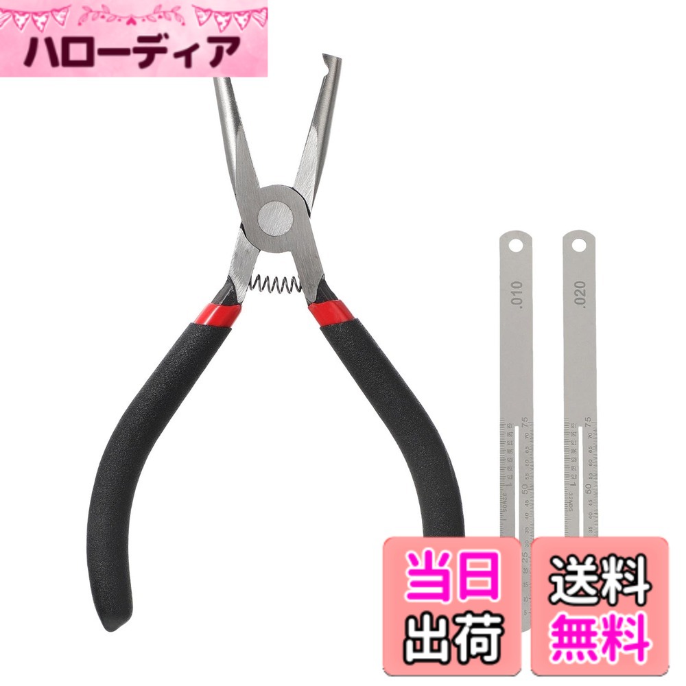 商品情報商品の説明主な仕様 ■【優れった材質】このフレット除去プライヤーは高強度炭素鋼製で、ギターのメンテナンスや修理作業に優れた強度と長持ちする耐久性を確保し、繰り返し使用できます。■【製品特徴】フラットヘッドとフラットジョー構造により、力が均等に分散され、指板の木材繊維が欠けたり割れたりするリスクを軽減します。■【人間工学に基づいたグリップ】人間工学に基づいて設計されたこのペンチのグリップは、素材をしっかりと握り、滑り止めで快適なグリップを提供し、長時間の使用による負担を軽減します。■【フラットヘッド設計】このギターフレットプライヤーはフラットヘッドデザインが特徴で、フレットを簡単に引き出し、作業をより効率的にし、時間とエネルギーを節約します。■【幅広い対応範囲】この万能なツールは、ギターワイヤーの取り外しに役立つだけでなく、釘や鋲を引っ張ったり、鋼や鉄のワイヤーを切ったり曲げたり、ジュエリーや工芸品を作ったりするなど、さまざまな作業にも適しています。