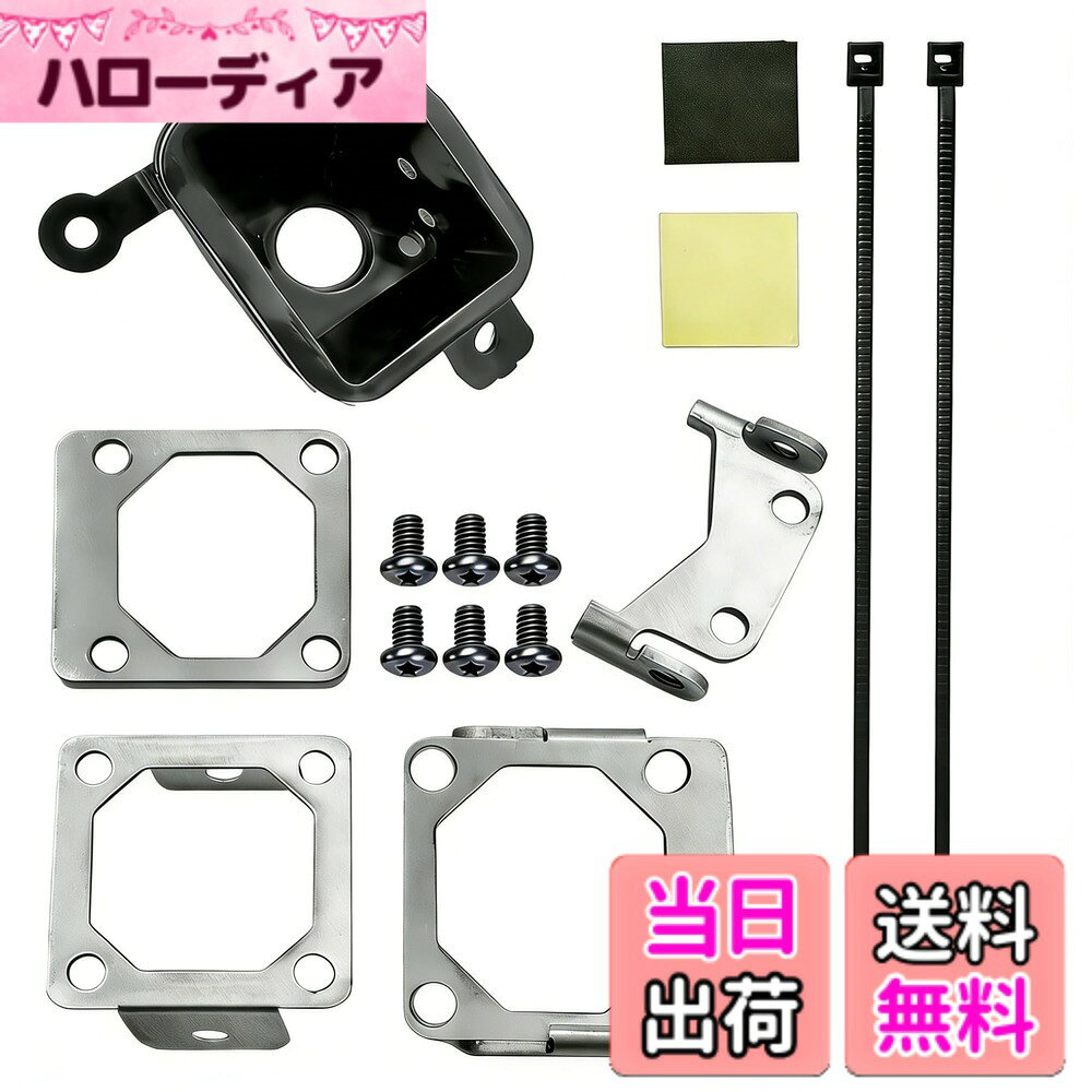 商品情報商品の説明対応機種 OTORAM互換／交換可能な日産・三菱・スズキ・マツダ車 適合カメラ 富士通テン：BEC113G / BEC113 アルパイン：HCE-C1000 / HCE-C1000D パイオニア：ND-BC8II / ND-BC9 ケンウッド：CMOS-230 パナソニック：CY-RC90KD / CY-RC100KD ※CY-RC100KD、ND-BC9 にも対応 適合車種 【三菱】 タウンボックス（DS17W） ミニキャブバン（DS17V） 【日産】 モコ（MG33S） NV100クリッパーリオ（DR17W） NV100クリッパー（DR17V） 【スズキ】 クロスビー（DAA-MN71S） ワゴンR（MH35S / MH55S） ワゴンR（MH34S / MH44S） ハスラー（MR31S / MR41S） ラパン（HE33S） MRワゴン・Wit（MF33S） エブリーワゴン（DA17W） エブリーバン（DA17V） 【マツダ】 フレアハイブリット（MJ55S） フレア・カスタムスタイル（MJ34S / MJ44S） フレアクロスオーバー（MS31S / MS44S） スクラムワゴン（DG17W） スクラムバン（DG17V）主な仕様 商品内容：バックカメラ取付キットx1、両面テープx2、ケーブルタイx2、ネジx6、説明書x1が含まれており、適合車種：OTORAM互換の日産・三菱・スズキ・マツダ車に対応しており、幅広い車種でご使用いただけます対応バックカメラ取付キット：パナソニック、富士通テン、アルパイン、KENWOOD、パイオニアなど主要メーカーのバックカメラに対応しています適合カメラモデル：富士通テン（BEC113G/BEC113）、アルパイン（HCE-C1000/HCE-C1000D）、パイオニア（ND-BC8II/ND-BC9）、ケンウッド（CMOS-230）、パナソニック（CY-RC90KD/CY-RC100KD）に対応対応車種詳細：三菱（タウンボックスDS17W、ミニキャブバンDS17V）、日産（モコMG33S、NV100クリッパーリオDR17W、NV100クリッパーDR17V）、スズキ（クロスビーDAA-MN71S、ワゴンR、ハスラー、ラパン、エブリーワゴン・バン）、マツダ（フレアシリーズ、スクラムワゴン・バン）に適合します簡単取付設計：専用設計により車種別の取付位置に合わせた形状となっており、付属の取付部品を使用することで簡単に装着することができます