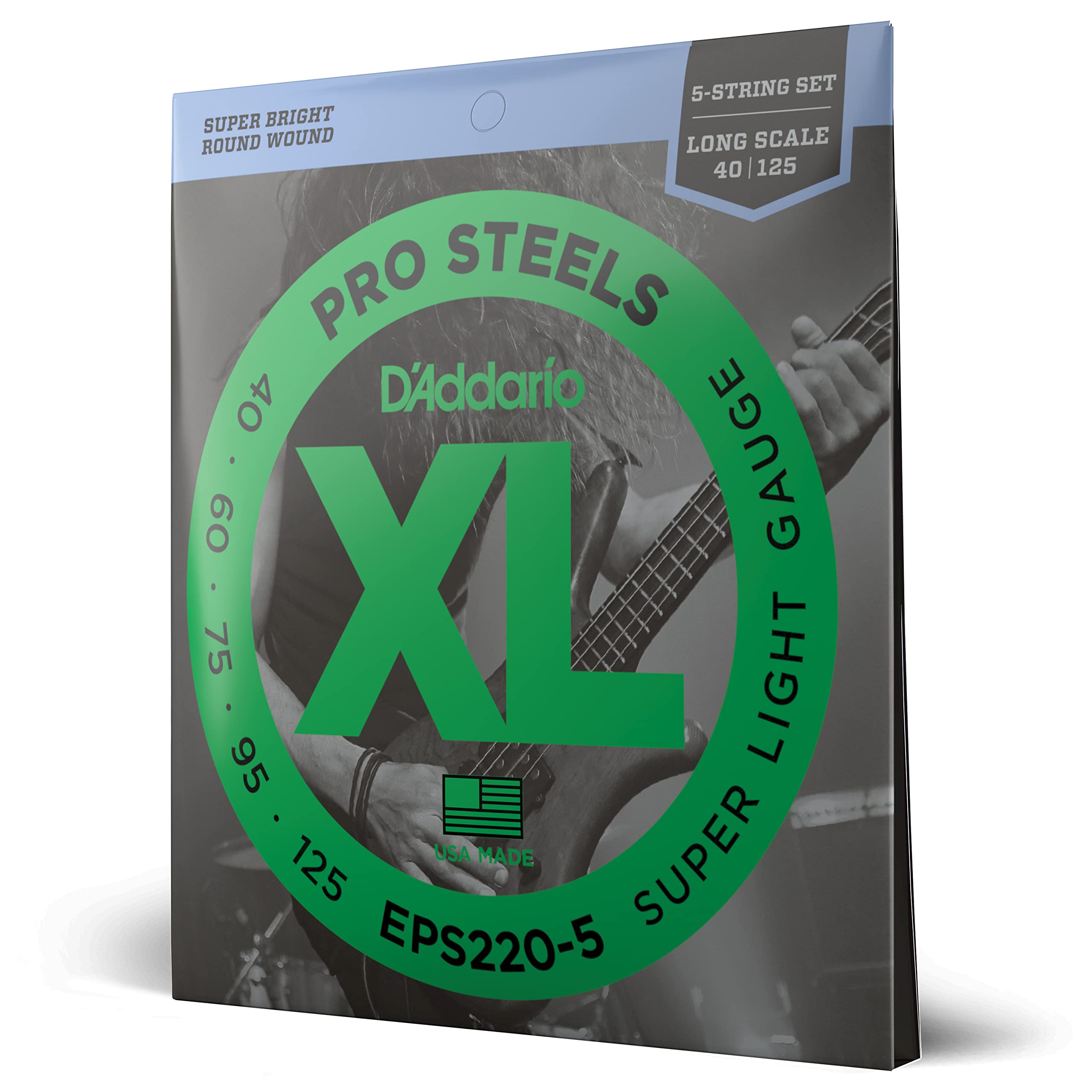 商品情報商品の説明商品の説明 XLPROSTEELS XLProSteelシリーズは、D'Addario弦の中でも最も磁力が強くブライトなサウンドのエレクトリックベース弦です。特殊な合金を使用することで、豊かな倍音成分と煌びやかで高域と低域のバランスに優れたサウンドで、スチール弦を使用するプレイヤーの理想ともいえる「ピアノ・トーン」を実現しました。ProSteelはスチール弦における全く新しいサウンドなのです。 ABOUT D'Addario D’Addario社の初代工場はニューヨーク州Lynbrookに置かれ、たった5人でスタートを切る形となった。 アグレッシブな販売戦略が功を奏し、D’Addario製品の人気はすぐさま高まり、工場スタッフを増員し製造にあたった。 その後、老舗クラシック弦楽器メーカー、Kaplan Music String Companyを買収し、のちに成功を収めることとなったFretted Lineの導入に打って出た。 1984年、高まる需要に対応するため工場を移転し、新たに150人を増員させ、生産工場の拡充に着手。 この移転を皮切りに、その後10年間、生産拠点の拡大化を図っていきD’Addarioの地位は確固たるものとなっていった。 D’Addarioの成長の秘訣の一つが、「as much in IN HOUSE as possible」の理念である。 ハイデルベルグ印刷機、その他膨大の数の印刷機を導入し、以前は外注していた印刷業務も社内で行うまでに至った。 ならびにマーケティング、パッケージデザインも自社スタッフが行うため、コスト削減だけでなく、市場動向・顧客ニーズを正確にとらえることで、数多くの販売キャンペーンの成功を収めていった。 そしてD’Addarioの成長の一番の要素は、世界各国の販売代理店とのネットワークにある。 多くのアメリカ国内小売店の他、世界中の代理店を通して、D’Addario製品が全世界に供給されている。 世界中のミュージシャンからの圧倒的な支持を誇る、言わずと知れた弦の代名詞“D’Addario” 独特なブライトサウンド、素晴らしいイントネーション。 D’Addario弦は最新鋭のコンピューター制御により、正確なピッチ、トーンを維持する極めて高いクオリティを実現している。 弦の劣化原因となる光と空気を遮断するD’Addario独自の特殊ポリマーの袋で密封されているため、長時間劣化する事がない。 煌めくようなブライトサウンドと驚異のサスティンを兼ね備えた次世代の弦 XL ProSteelsシリーズは、D’Addario弦の中でも最も磁力が強くブライトなサウンドのエレクトリックベース弦である。 特殊な合金を使用することで、豊かな倍音成分と煌びやかで高域と低域のバランスに優れたサウンドで、スチール弦を使用するプレイヤーの理想ともいえる「ピアノ・トーン」を実現した。 Pro Steels弦の最大の特徴として挙げられるのは、艶やかで張のあるブライトサウンドとそのサスティンである。 EXLシリーズと比較すると、Pro Steelsシリーズは非常に高域の粒立ちがはっきりしており、低音弦から高音弦まではっきりとした輪郭を持ち明るいサウンドキャラクターとなっている。 そして、他の弦では真似る事が出来ないPro Steelsならではの恩恵が、「サスティンの向上」 アンプは音圧を上げることが可能であり、エフェクターは音を加工することが出来る。しかし音の減衰を含めた、サスティンの向上はベース本体のセッティングを含め、本来非常にシビアなものであるが、Pro Steelsシリーズはいとも簡単にそれを実現、D’Addario社の長年の技術の蓄積により生まれた特殊合金を使用したこのシリーズは、世界中の音符と休符に新たな息吹を吹き込んでいる。 XL ProSteels Round Wound ラインナップ “XL ProSteels Round Wound”ベース弦にはゲージバリエーションだけでなく、[Super Long][Long][Medium][Short]のスケールバリエーションや、5弦ベース用の[EPS165-5]、6弦ベース用の[EPS170-6]などの多弦ベースに対応した弦もあり、バラエティに富んだラインナップとなっている。(品番は一例) 弦メーカーとしては数少ない自社工場を完備し、個性豊かな世界中のベーシストのあらゆるニーズに応えることができるD’Addarioだからこそ、多種多様なラインナップを用意することができるのである。 -4-String Bass- ・EPS160 .050-.105 Medium Long Scale ・EPS160SL .050-.105 Medium Super Long Scale ・EPS165 .045-.105 Custom Light Long Scale ・EPS165SL .045-.105 Custom Light Super Long Scale ・EPS170 .045-.100 Light Long Scale ・EPS170M .045-.100 Light Medium Scale ・EPS170S .045-.100 Light Short Scale ・EPS170SL .045-.100 Light Super Long Scale ・EPS180 .035-.095 Extra Super Light Long Scale ・EPS190 .040-.100 Custom Light Long Scale ・EPS220 .040-.095 Super Light Long Scale ・EPS230 .055-.110 Heavy Long Scale -5-String Bass- ・EPS160-5 .050-.135 Medium Long Scale ・EPS165-5 .045-.135 Custom Light Long Scale ・EPS170-5 .045-.130 Light Long Scale ・EPS170-5SL .045-.130 Light Super Long Scale ・EPS220-5 .040-.125 Super Light Long Scale -6-String Bass- ・EPS170-6 .030-.130 Light Long Scale ・EPS170-6SL .030-.130 Light Super Long Scale ご注意（免責）＞必ずお読みください 【送料無料】【郵送対応商品】 通常、1~3営業日で発送致します。（店舗休業日を除く）※メーカーからのお取り寄せとなる場合もございます。※他サイトでも併売しておりますので、在庫切れなどで納期が遅れる場合はメールにてご連絡申し上げます。主な仕様 [.040 .060 .075 .095 .125] ProSteels Round Wound