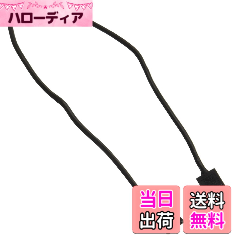 商品情報商品の説明ソフトケーブル&ラウンドタイプにより、これまでにない取り回しやすさを実現！ラッチ付でケーブルをしっかり固定できます。 標準的なストレートタイプ。接続機器を簡単に見分けられる、識別用タグシール付属。主な仕様 ■ソフトケーブル&ラウンドタイプにより、これまでにない取り回しやすさを実現！■ラッチ付でケーブルをしっかり固定できます。■標準的なストレートタイプ。仕様：■SATA Revision 3.0規格対応■SATA 1.5Gb/s、3Gb/s、6Gb/s対応■ストレートコネクタ■コネクタ形状: ラッチ付7ピンメス - ラッチ付7ピンメス■接続機器を簡単に見分けられる、識別用タグシール付属。 ※詳細はサポートページをご覧ください。■カラー: ブラック■長さ:50cm