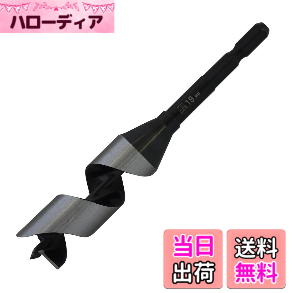 【送料無料】スターエム 先三角ショートビット サイズ：19.0mm