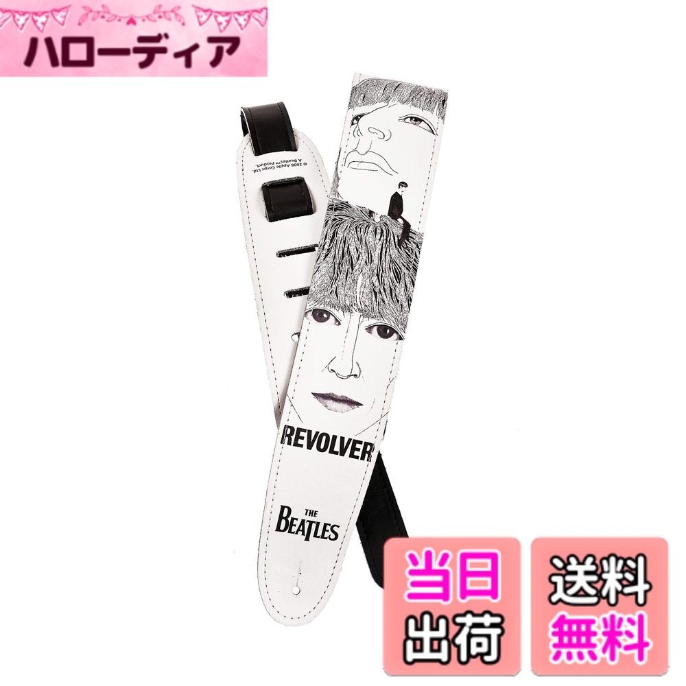 【送料無料】D'Addario ダダリオ ギターストラップ The Beatles Vegan Strap 25LB04 Revolver 【国内正規品】 色：Revolver、サイズ：36 inches