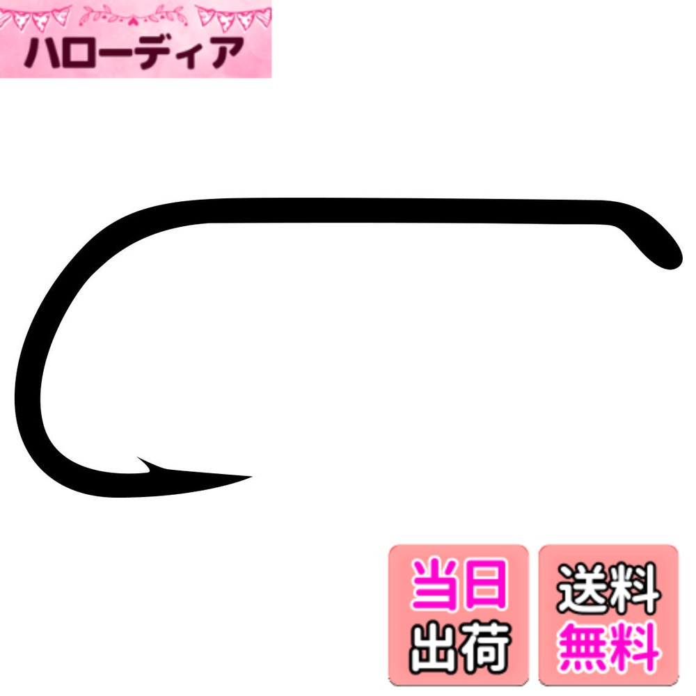 Rakuten - 【送料無料】ティムコ(TIEMCO) 日本製フライフック ヤマメ用 ブラックカラー TMC102Y (100本入/SMALL PACK) シリーズ 色：ブラック、サイズ：#9