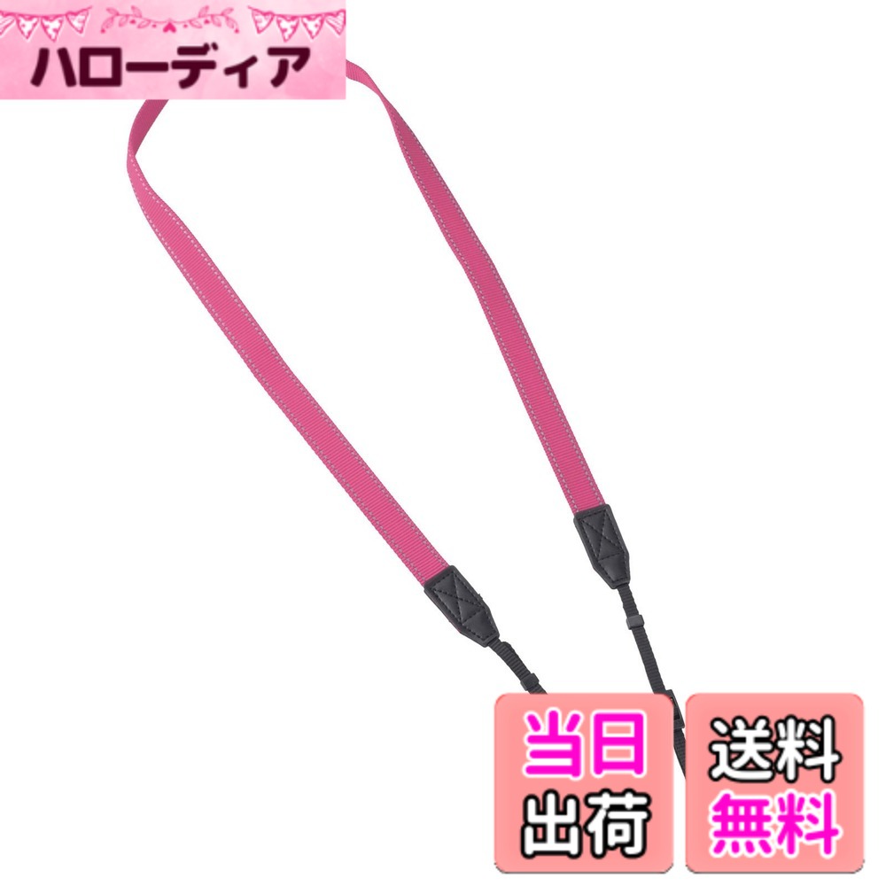【送料無料】ETSUMI ショルダーストラップ Allegro(アレグロ) ミラーレス一眼用 シンプル 色：ディープピンク