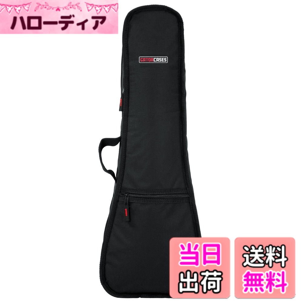 商品情報商品の説明商品紹介 10mm厚のパッドを使用したギグバッグです。 頑丈で耐久性の高い600デニールナイロン製パッド仕様、衝撃やキズから楽器を保護します。 外側は大型のアクセサリーポケットにショルダーストラップとナイロン製ハンドル仕様、安全に楽器を持ち運び頂けます。 こちらの商品は日本国内代理店商品となります。 並行輸入品に関しては、代理店を受けることが出来ませんのでお気を付け下さい。 ご注意（免責）＞必ずお読みください 参考価格として表示しているのは商品発売時点でのメーカーの想定した価格です。主な仕様 コンサートサイズのウクレレに対応したギグバッグ。10mm厚のパッドを使用。頑丈で耐久性の高い600デニールナイロン製パッド仕様に弦先で痛みやすいヘッド部の内装を強化、衝撃やキズから楽器を保護します。外側は大型のアクセサリーポケットに快適で取り外し可能なショルダーストラップとナイロン製ハンドル仕様、安全に楽器を持ち運びいただけます。【内寸】全長: 63.5cm / ボディ長: 30.5cm / ボディ上部幅: 17cm / くびれ部幅: 20.1cm / ボディ下部幅: 22.6cm / 深さ: 7.9cm / 重量: 0.5kg