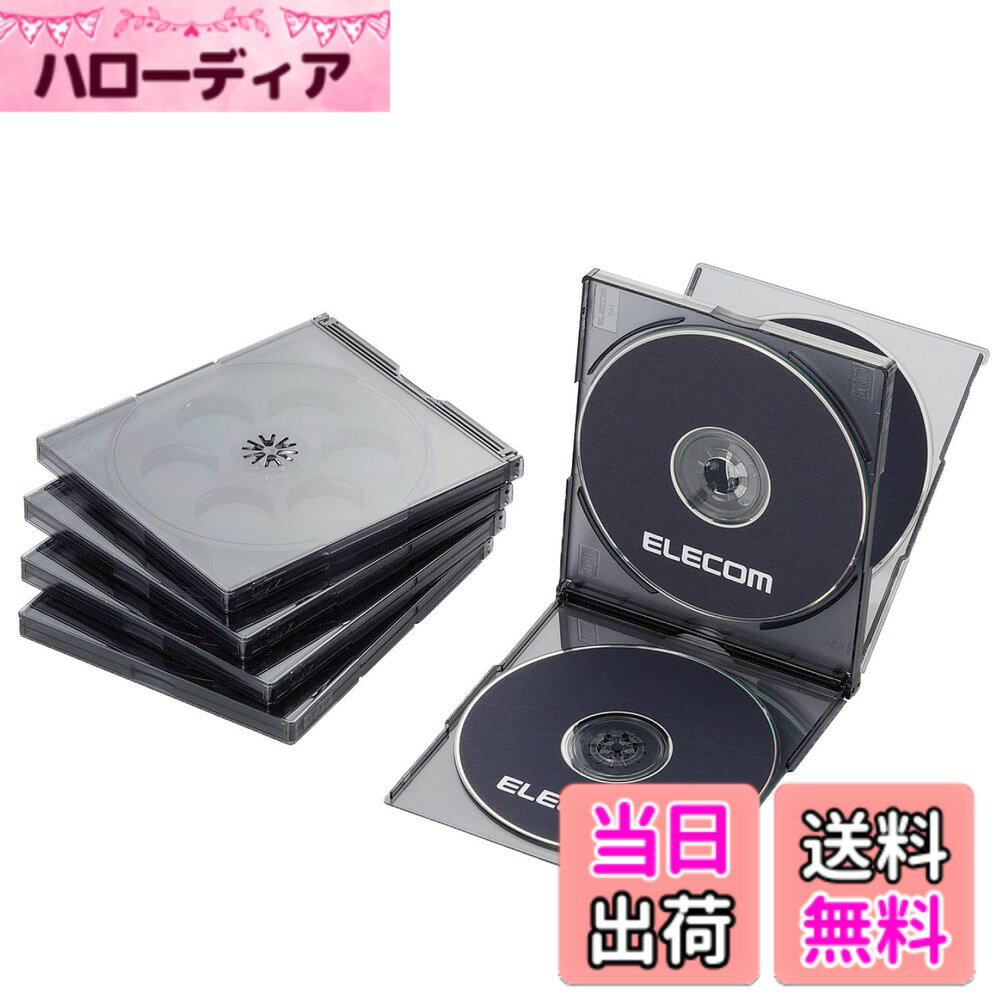 商品情報商品の説明■ケース1枚につきディスク4枚を収納可能です。 ■ケースを並べて収納しても取り出しやすいくぼみつきです。 ■高透明なPS樹脂を使用しています。 ■収容メディア:Blu-ray Disc/DVD/CD ■収容枚数(ケース1枚あたり):4枚 ■外形寸法:幅142x奥行10.4x高さ125mm ■重量:65g(1枚) ■入り数:5 ■材質:ポリスチレン ■本体カラー:クリアブラック主な仕様 厚さ10.4mmの標準タイプ。ケース1枚につきディスク4枚を収納可能な標準タイプのBlu-ray/DVD/CDケース。収容メディア:Blu-ray Disc/DVD/CDbr収容枚数(ケース1枚あたり):4枚入り数:5br材質:ポリスチレン本体カラー:クリアブラック