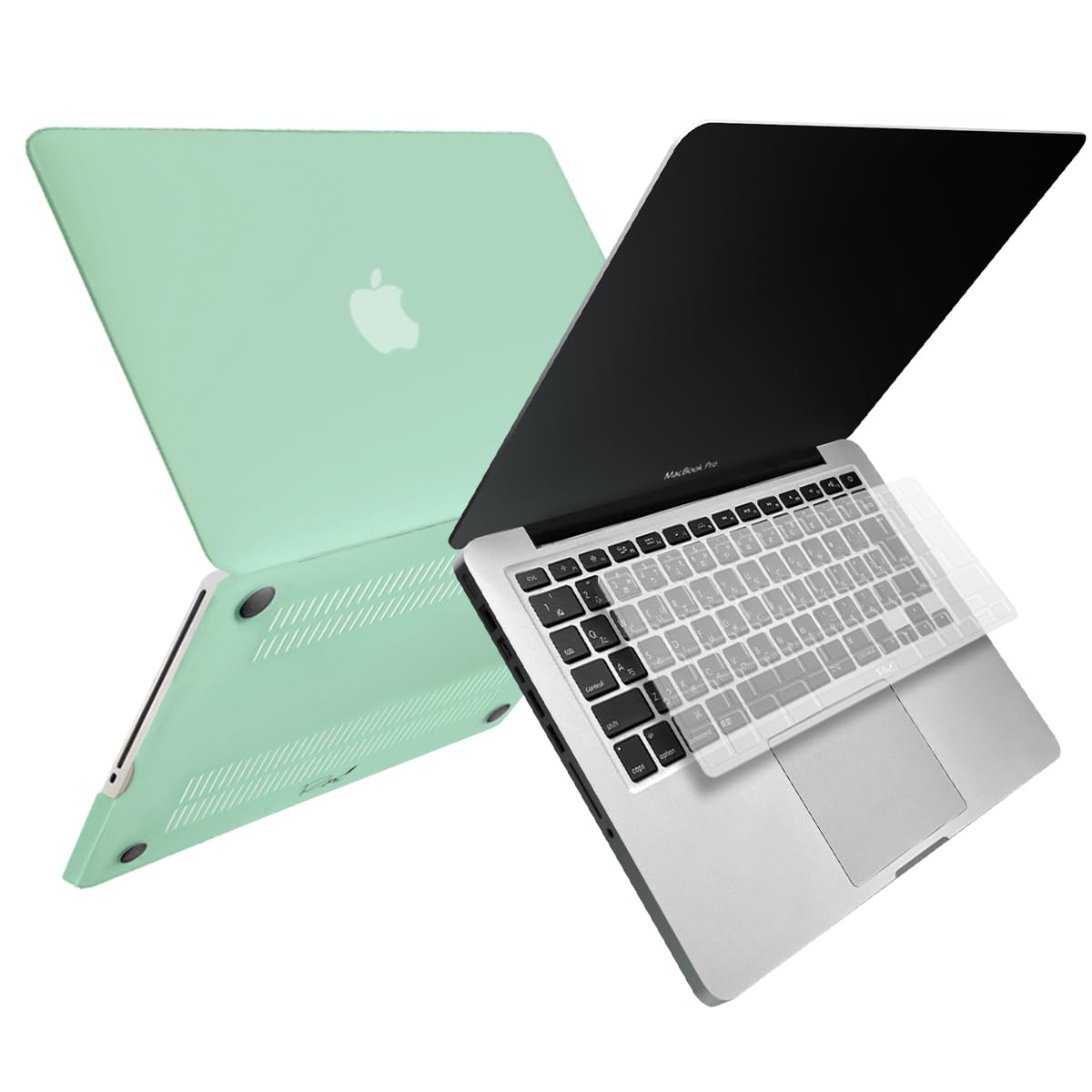 商品情報商品の説明主な仕様 【MS factory(R) RMC Series 正規品】Discスロット搭載 MacBook Pro13 インチ ( 13.3インチ ) ハードシェルケース(マット加工 タイプ) ＋ 日本語 JIS キーボードカバー のセットです。※対応モデルにご注意ください。＜MacBookケース 対応モデル＞ MacBook Pro 13インチ Discスロット搭載 Mid 2010年-Mid 2012年モデル ( A1278 ※Mid2009を除く )に対応します。(Retinaディスプレイモデルには対応しません）《 ！！！こちらは、Discスロット搭載 2010年-2012年のA1278 MacBook Pro 13インチ 対応モデルですので、Late 2012年以降のMacBook Pro 13インチではご使用いただけません。ご注意下さい。！！！》＜キーボードカバー 対応モデル＞◆キーボードカバーは日本語 JIS キーボード対応です◆ MacBook Pro 13インチ Discスロット搭載 ( Mid 2010年モデル - Mid 2012年モデル ) のキー配置に完全一致 ＜キーボードカバー カラー＞ ※ どのカラーを選択しても、キーボードカバーはクリア(透明)とのセットとなります。＜特徴＞Appleロゴまで完全カバーし、MacBookを傷から守り、キーボードをほこりや汚れから保護します。※Appleロゴ部分はくり抜かれていませんが、Appleロゴが透けて見えます。