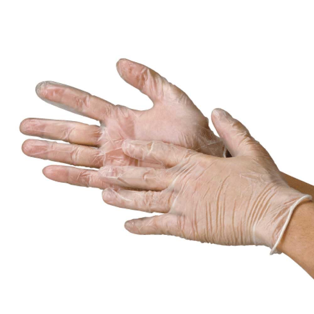 【送料無料】川西工業 ビニール使いきり手袋 粉無 PROTECTIVE_GLOVE 色：クリア、サイズ：SS